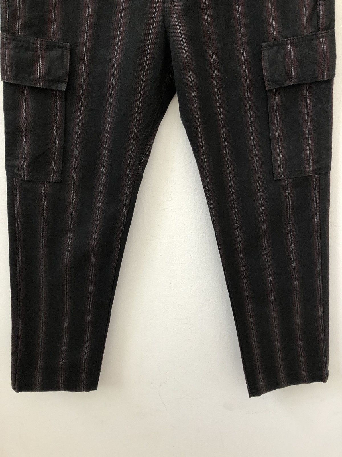 FOB Factory FF Japan Experimental Special Clothes Border Striped Cargo Size US 31 - 3 Thumbnail