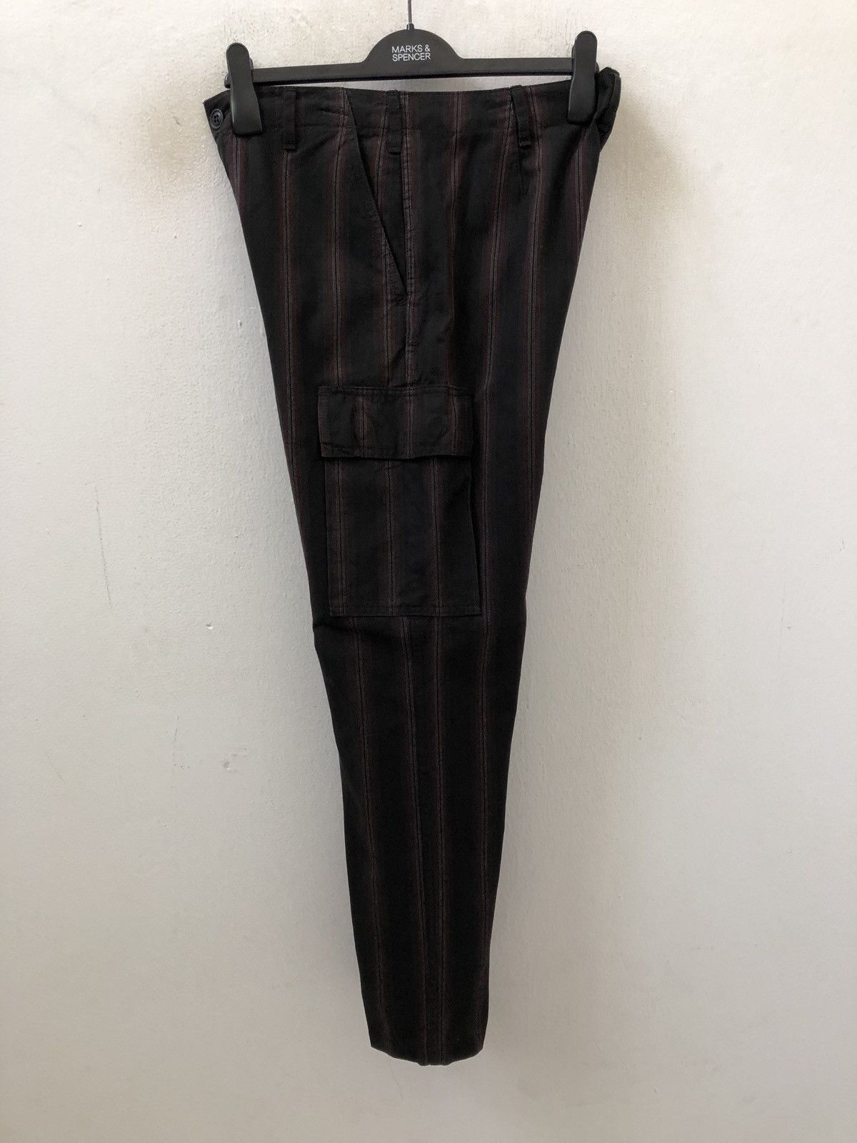 FOB Factory FF Japan Experimental Special Clothes Border Striped Cargo Size US 31 - 9 Thumbnail