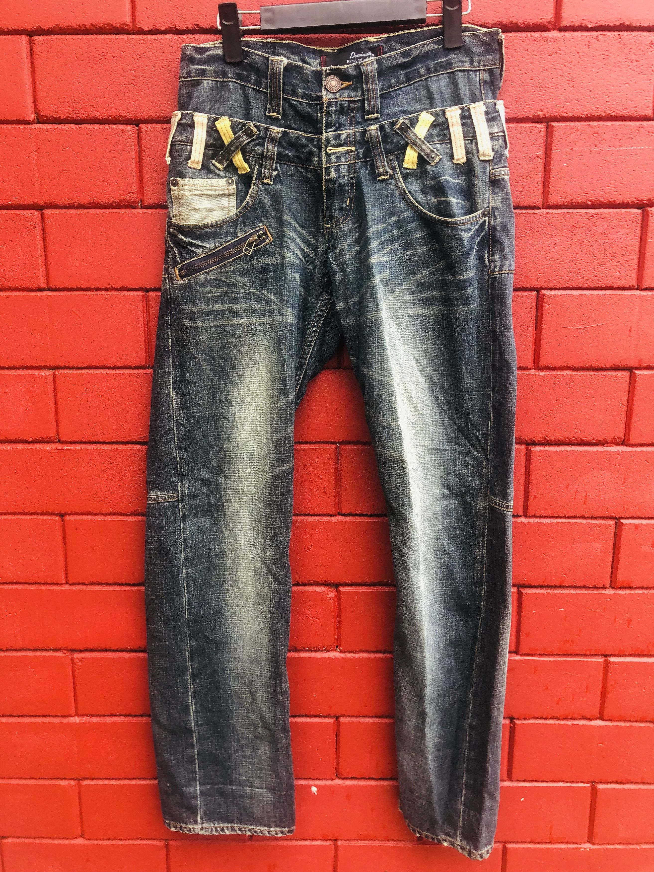 Japanese Brand × Vintage Vintage Dominate Japanese Designer Fashion Style Size US 31 - 2 Thumbnail