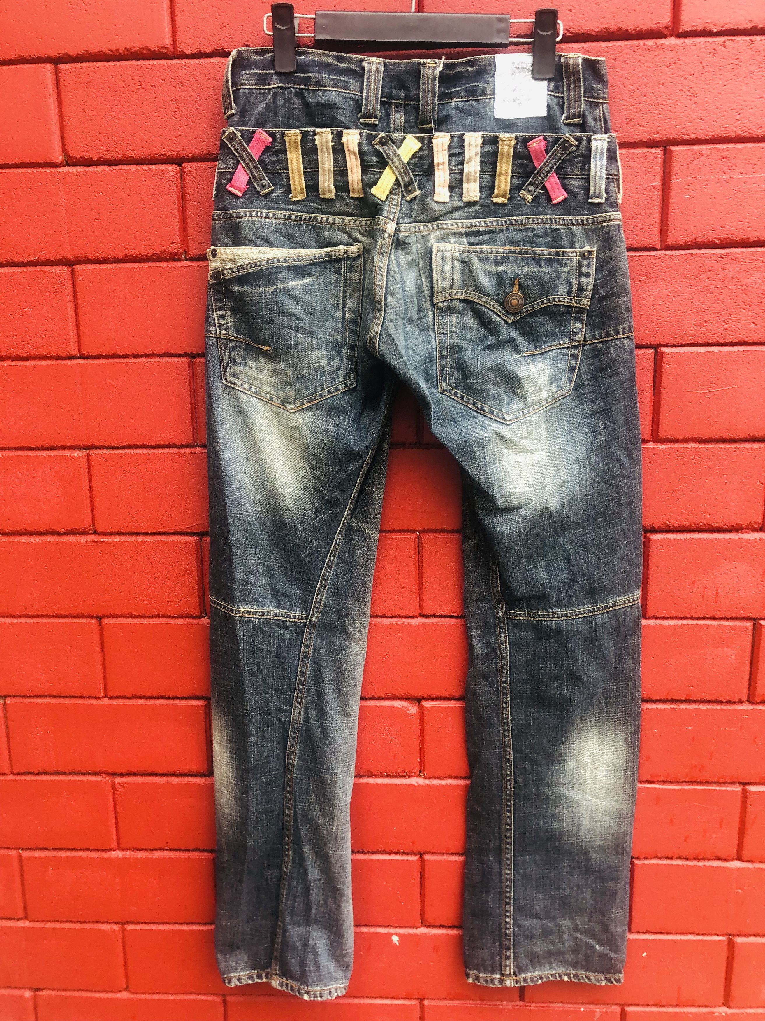 image of Vintage Dominate Japanese Designer Fashion Style in Dark Black, Men's (Size 31)