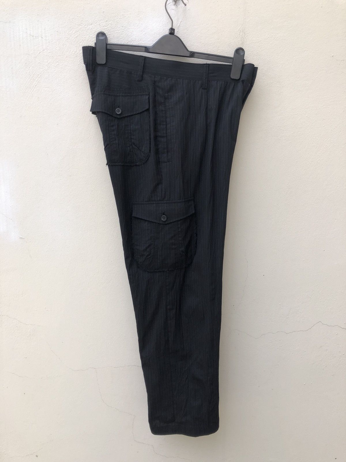 Jean Charles De Castelbajac CASTELBAJAC +2NATURE Wool Blend Striped Cargo Size US 32 / EU 48 - 10 Thumbnail