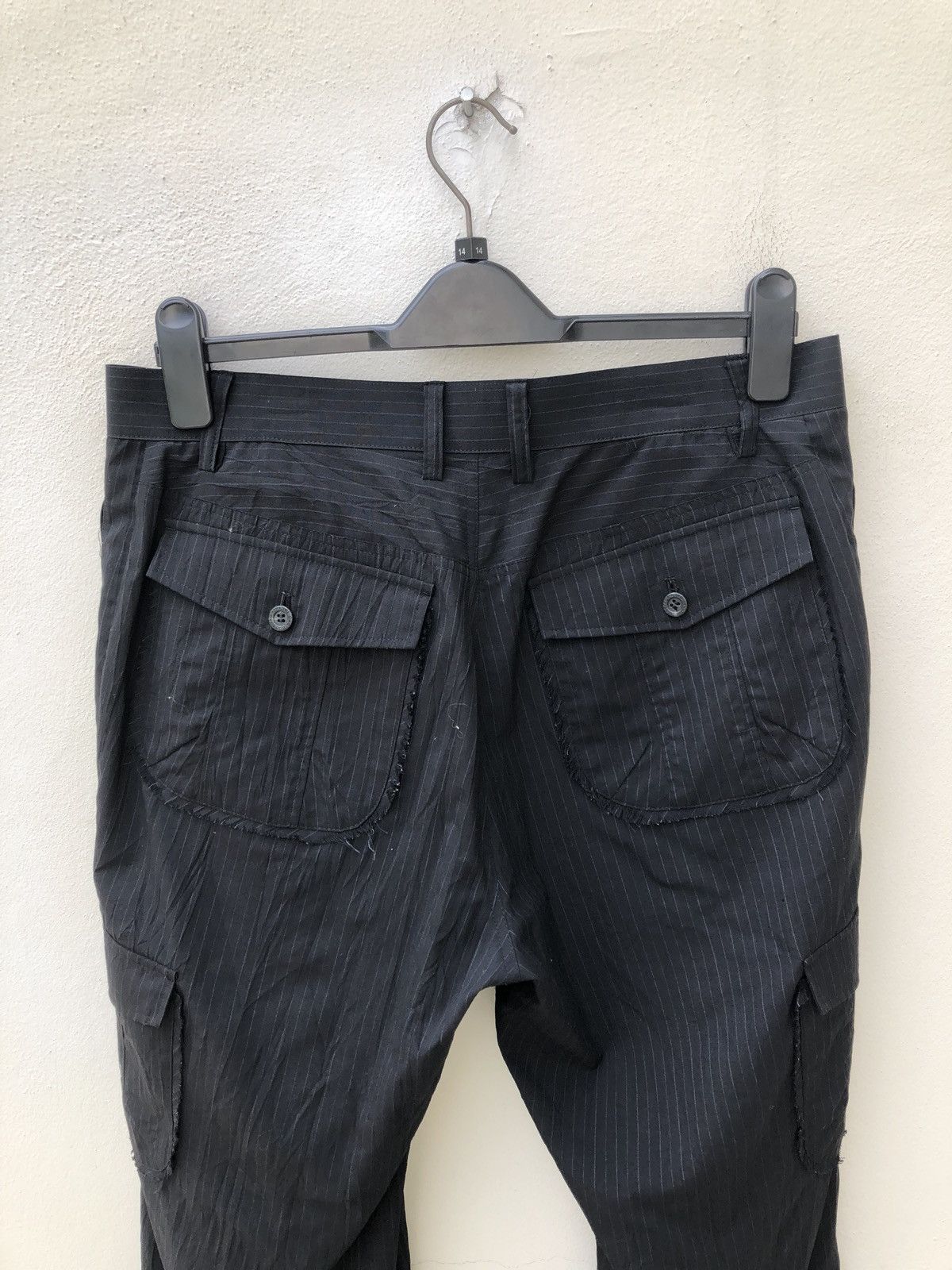 Jean Charles De Castelbajac CASTELBAJAC +2NATURE Wool Blend Striped Cargo Size US 32 / EU 48 - 5 Thumbnail