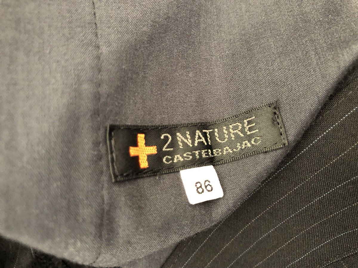 Jean Charles De Castelbajac CASTELBAJAC +2NATURE Wool Blend Striped Cargo Size US 32 / EU 48 - 12 Thumbnail