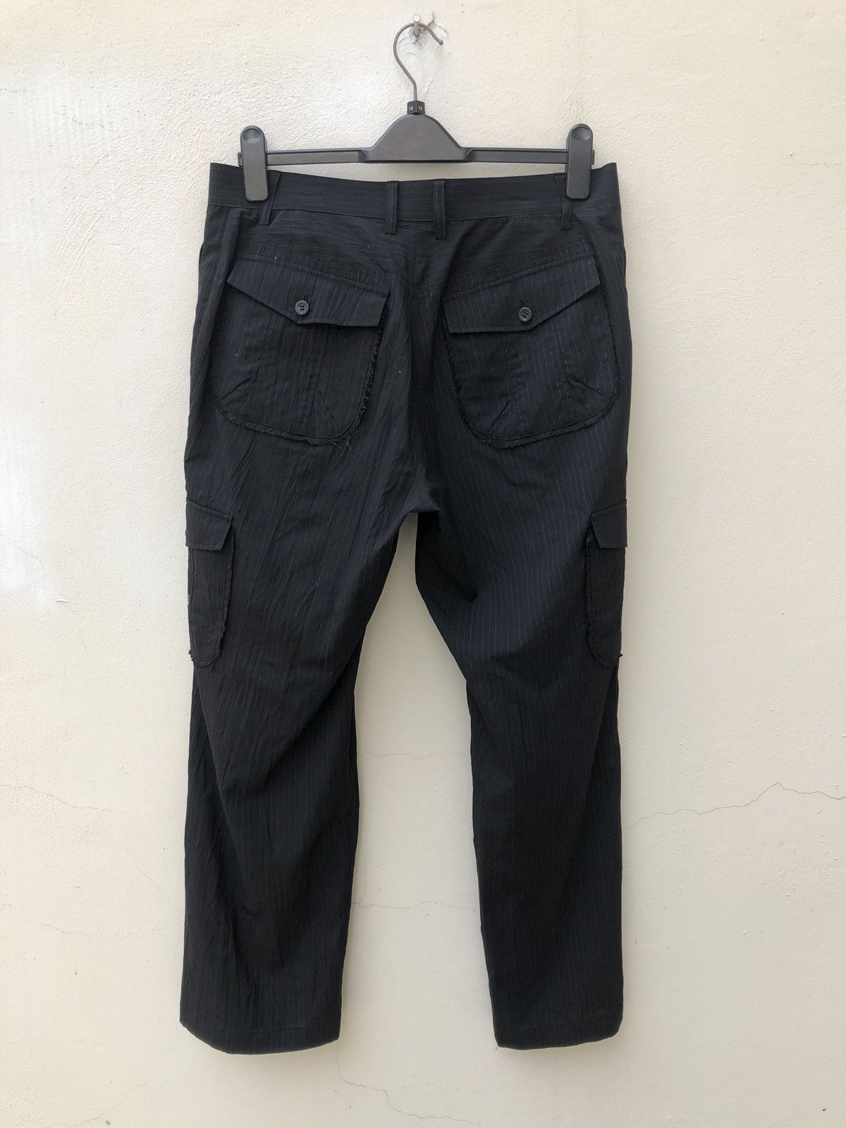 Jean Charles De Castelbajac CASTELBAJAC +2NATURE Wool Blend Striped Cargo Size US 32 / EU 48 - 4 Thumbnail