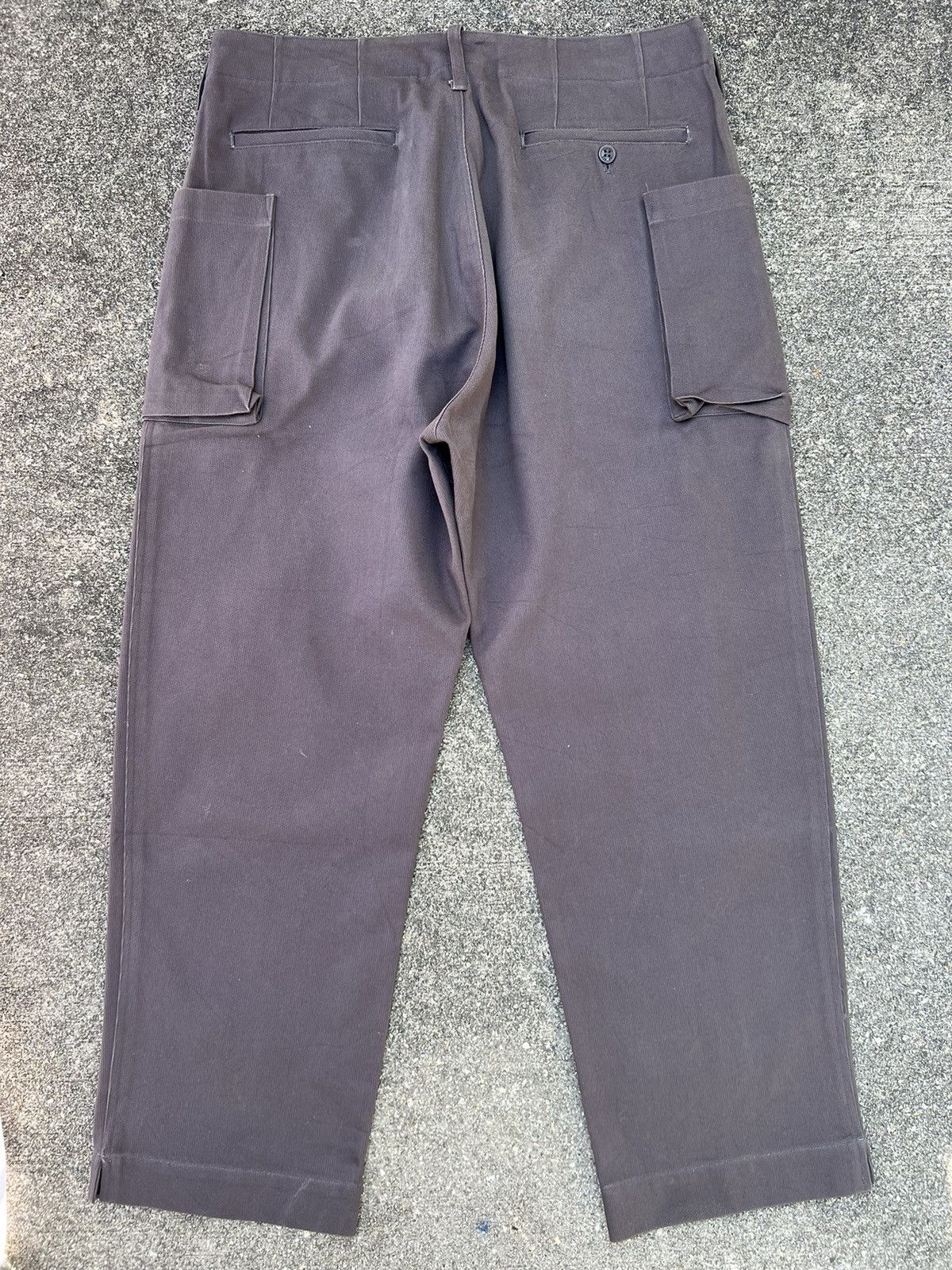 Vintage Vintage Sarcastic Homme Japan Stripe Cargo Trouser Crop Pant Size US 32 / EU 48 - 6 Thumbnail