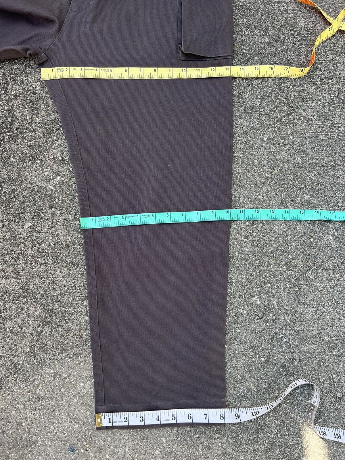 Vintage Vintage Sarcastic Homme Japan Stripe Cargo Trouser Crop Pant Size US 32 / EU 48 - 4 Thumbnail