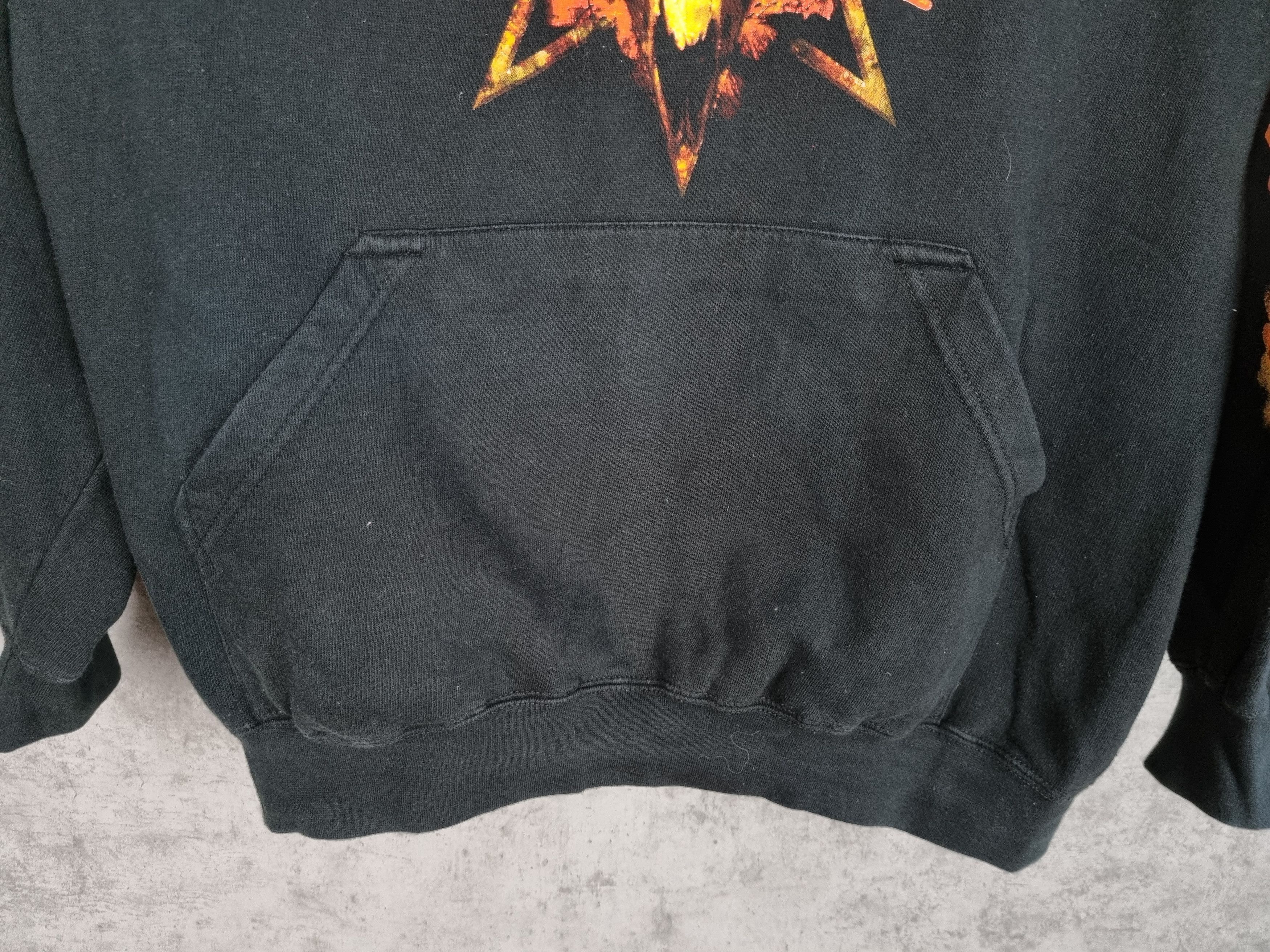 Band Tees × Slipknot Rare 2002 Slipknot Big Fire Logo Vintage Hoodie Size US S / EU 44-46 / 1 - 12 Thumbnail