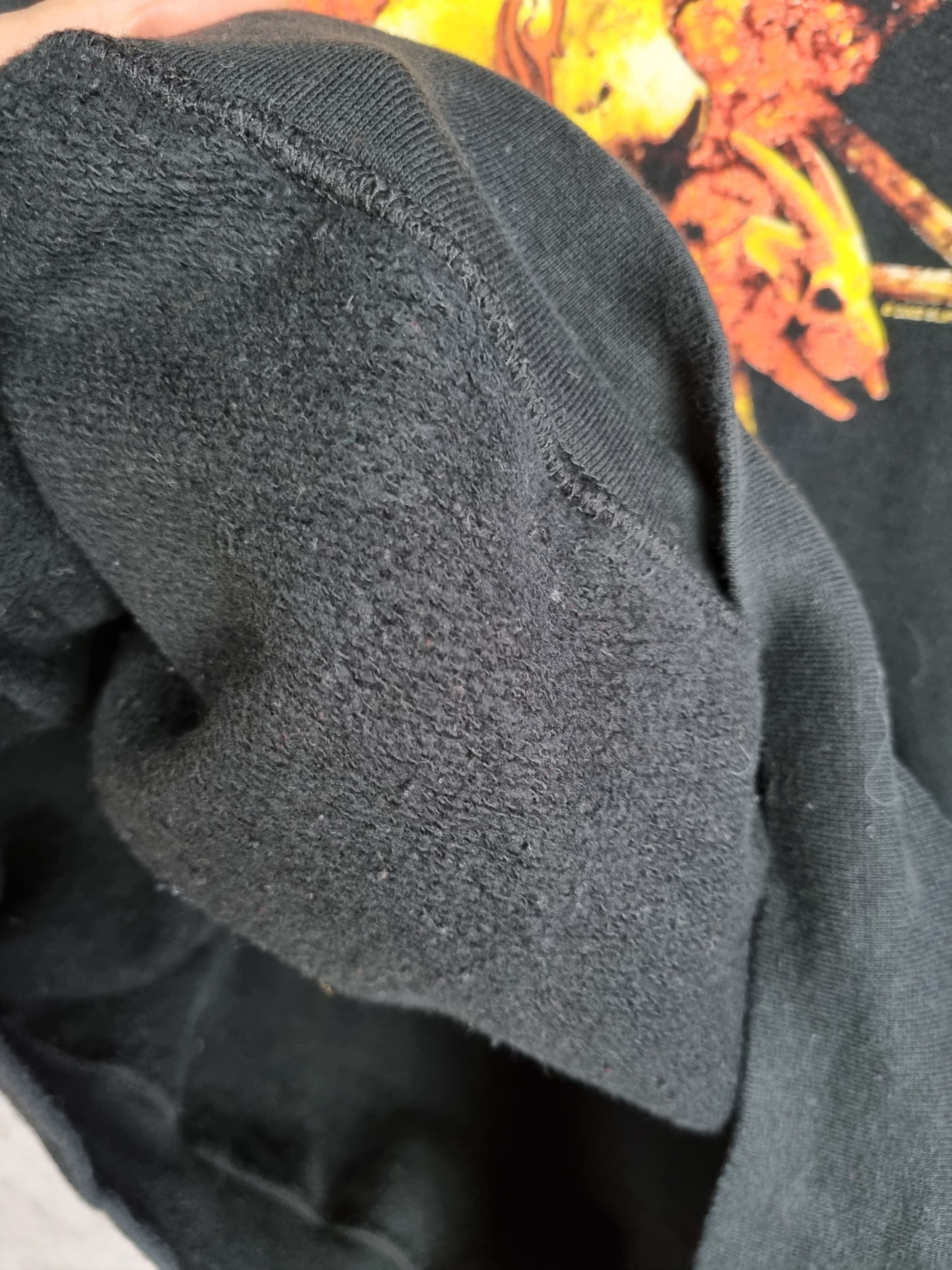 Band Tees × Slipknot Rare 2002 Slipknot Big Fire Logo Vintage Hoodie Size US S / EU 44-46 / 1 - 11 Thumbnail