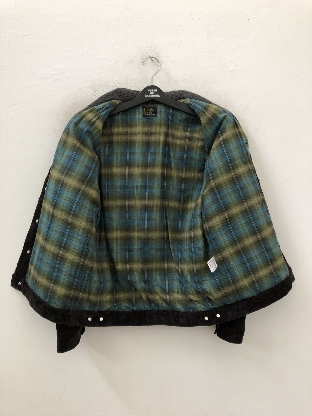 Paul Smith Paul Smith Jeans Tartan Checks Lined Shawl Collar Corduroy Size US M / EU 48-50 / 2 - 1 Thumbnail