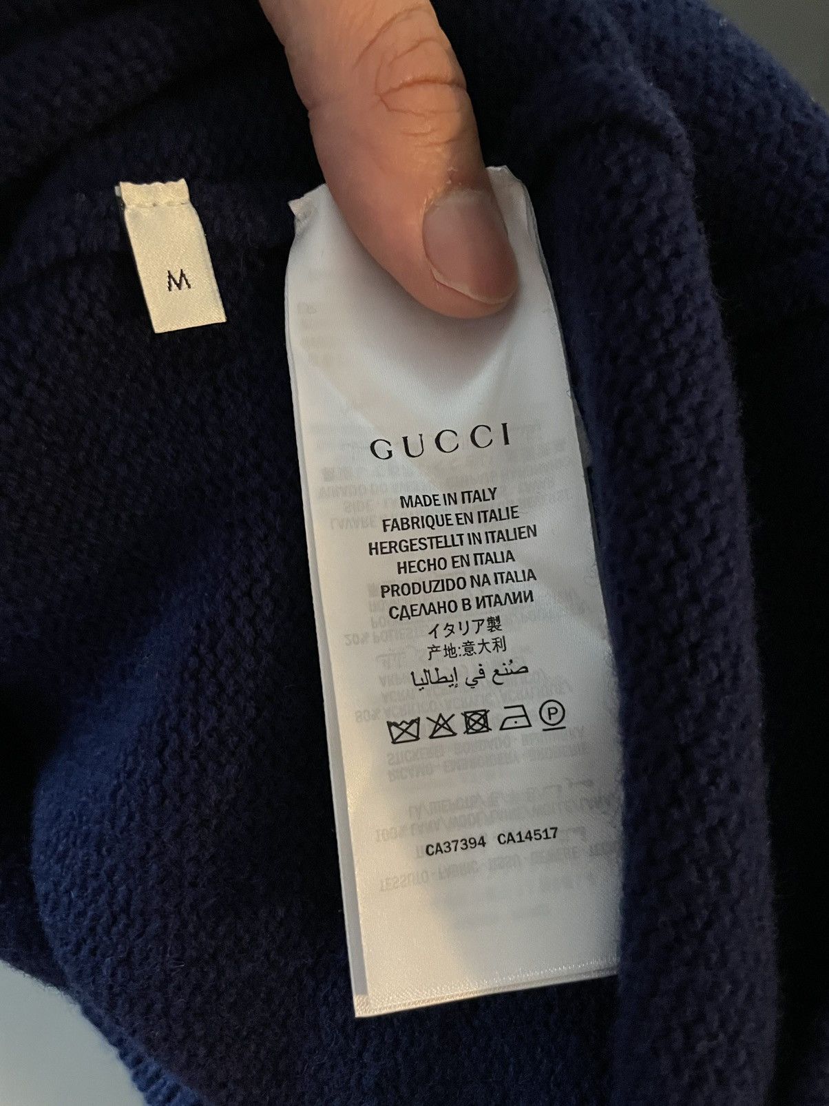 Gucci 2K Value Super Runway Gucci V Neck Sweater Size US L / EU 52-54 / 3 - 17 Thumbnail