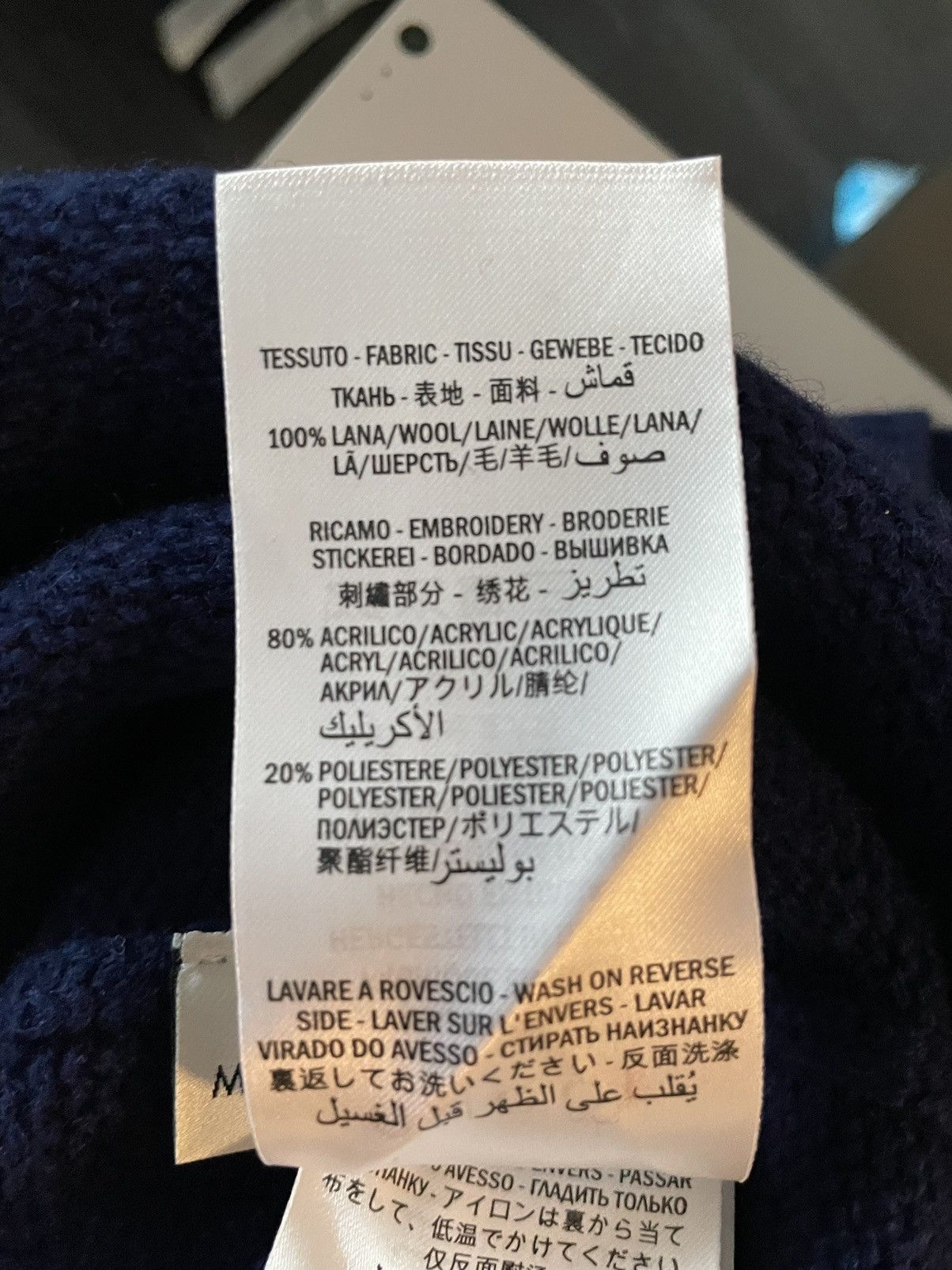 Gucci 2K Value Super Runway Gucci V Neck Sweater Size US L / EU 52-54 / 3 - 18 Thumbnail