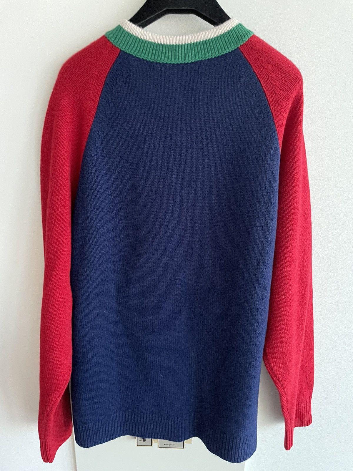 Gucci 2K Value Super Runway Gucci V Neck Sweater Size US L / EU 52-54 / 3 - 13 Thumbnail