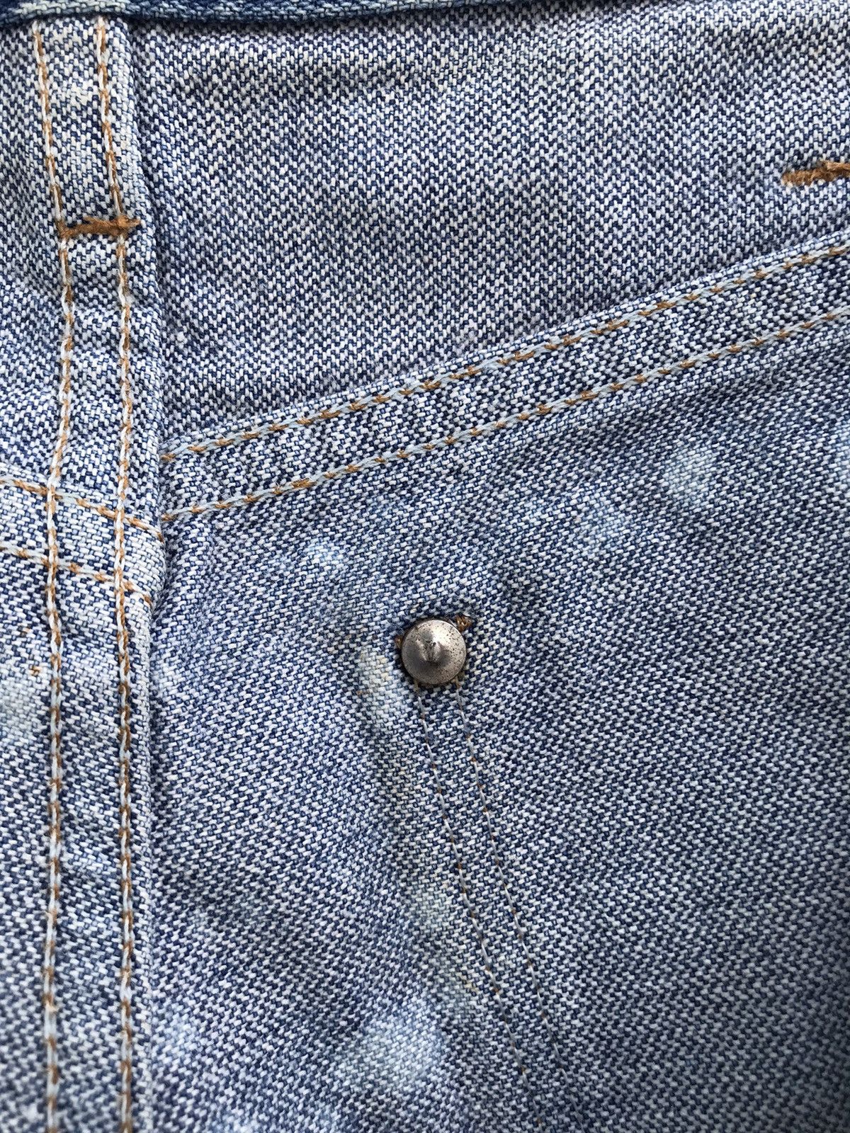 Wrangler Vintage Wrangler X B.O.N.G Splatter Destroyed Jeans USA Size US 30 / EU 46 - 11 Thumbnail