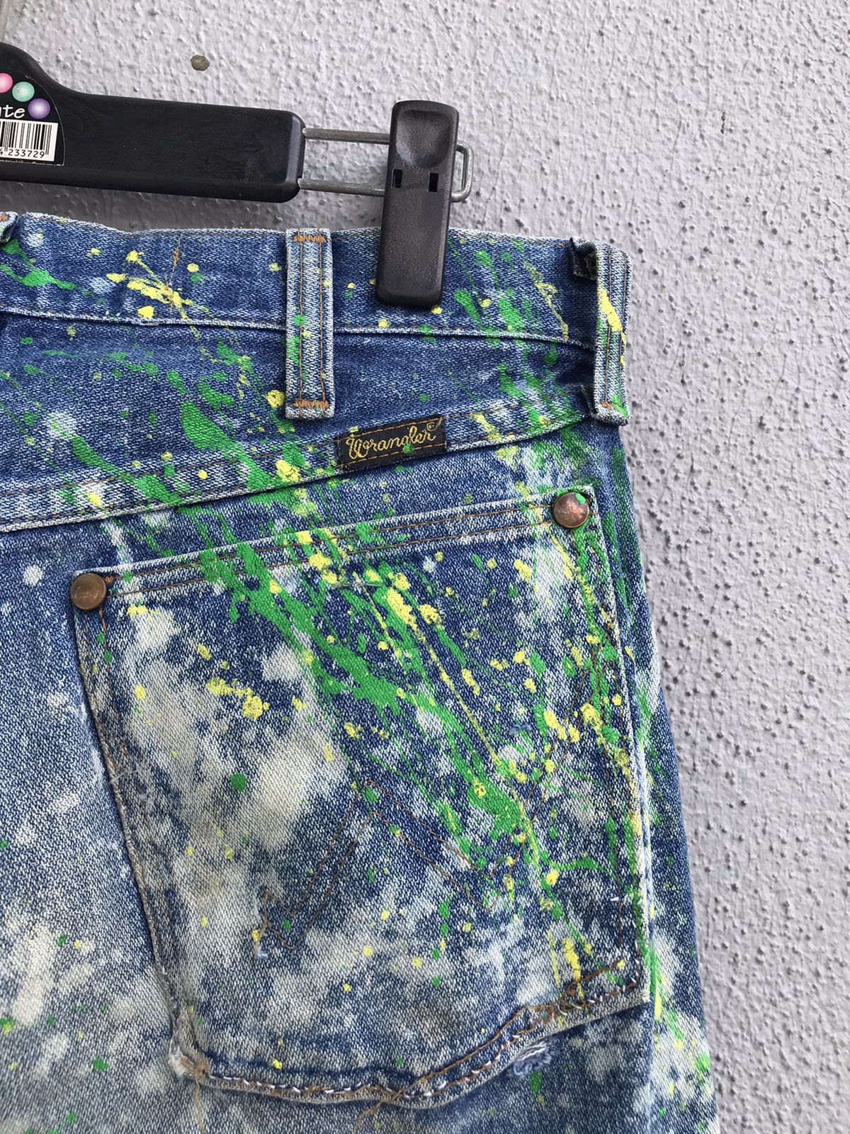 Wrangler Vintage Wrangler X B.O.N.G Splatter Destroyed Jeans USA Size US 30 / EU 46 - 7 Thumbnail