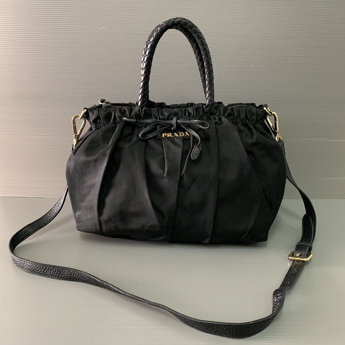 Prada Prada Nylon 2way Handbag Size ONE SIZE - 2 Thumbnail