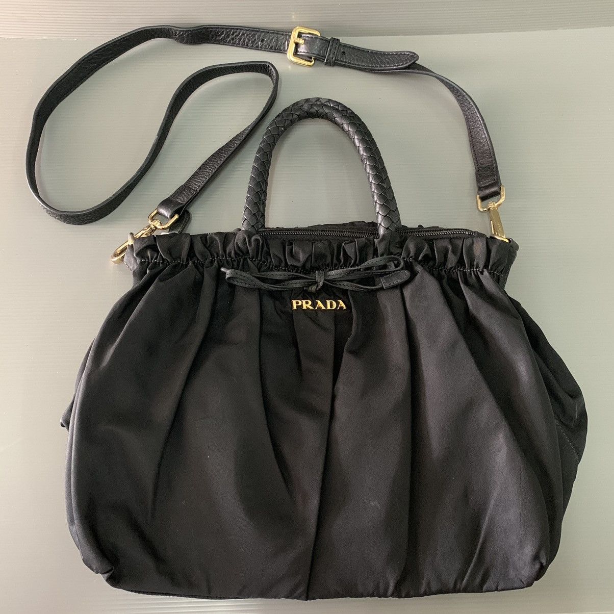 Prada Prada Nylon 2way Handbag Size ONE SIZE - 1 Thumbnail