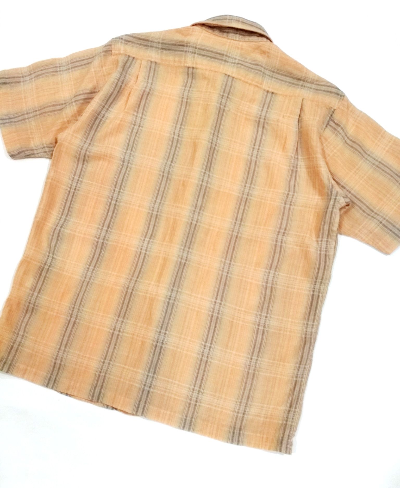 Designer × Lyle & Scott × Other UK RARE! LYLE & SCOTT CHECKERED WOOL RICH SHIRT Size US M / EU 48-50 / 2 - 9 Thumbnail