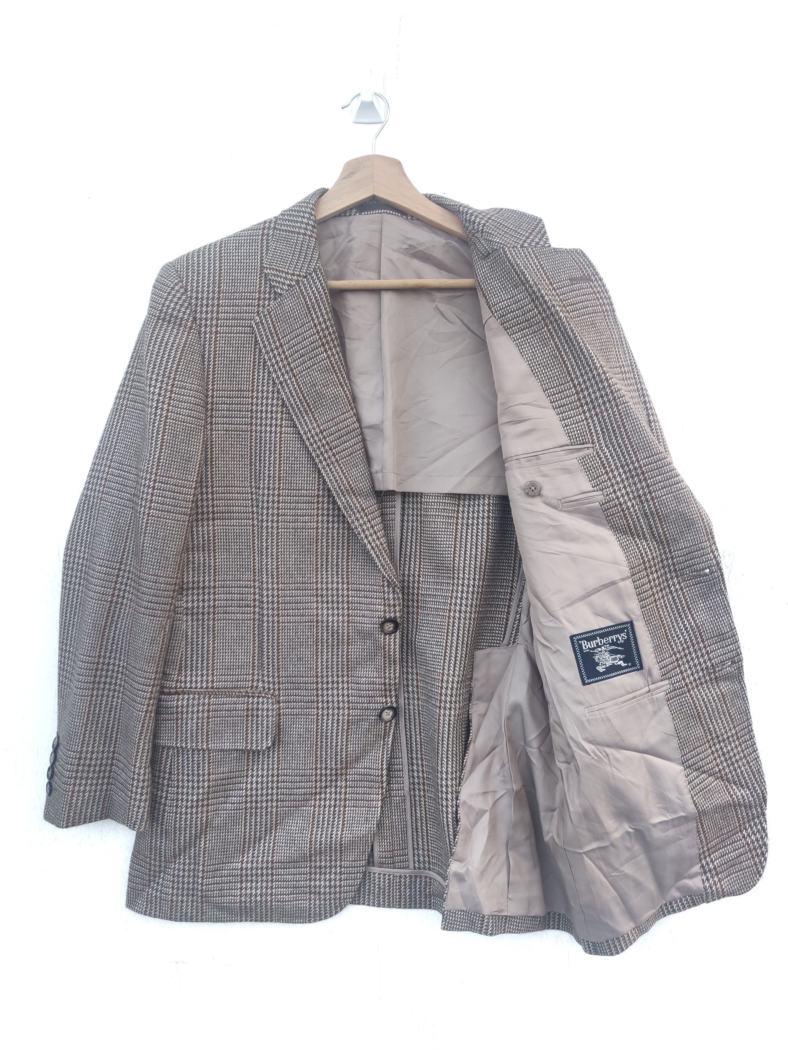 Burberry Men BURBERRYS' Blazer Coat Jacket Wool Size 44L - 1 Thumbnail
