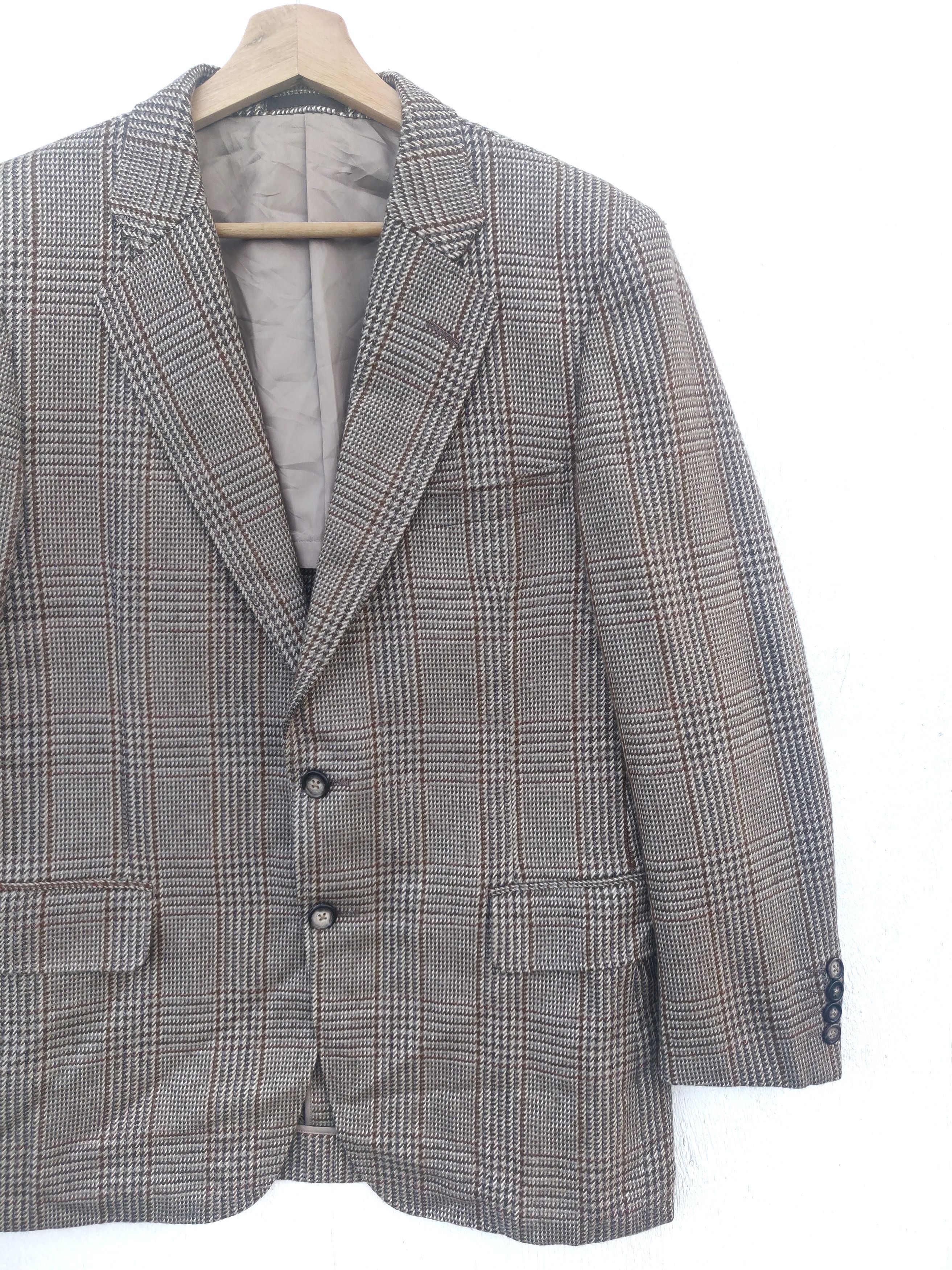 Burberry Men BURBERRYS' Blazer Coat Jacket Wool Size 44L - 8 Thumbnail