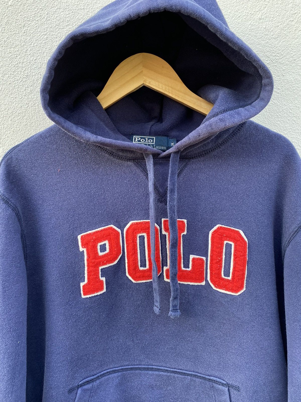 Polo Ralph Lauren Vintage Polo Ralph Lauren Hoodie big logo Size US M / EU 48-50 / 2 - 6 Thumbnail