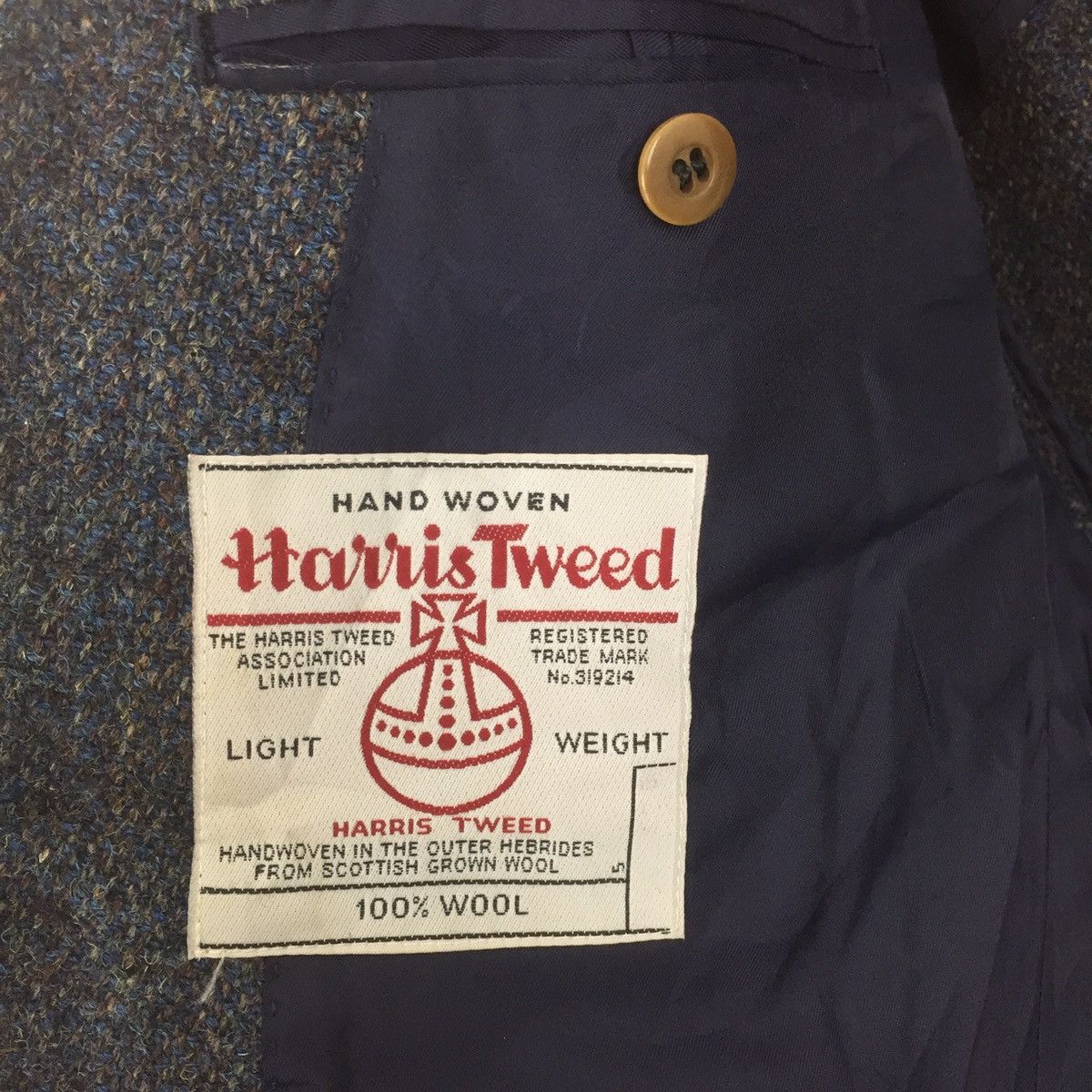 Harris Tweed × Vintage Harris tweed wool blazer Size US M / EU 48-50 / 2 - 3 Thumbnail