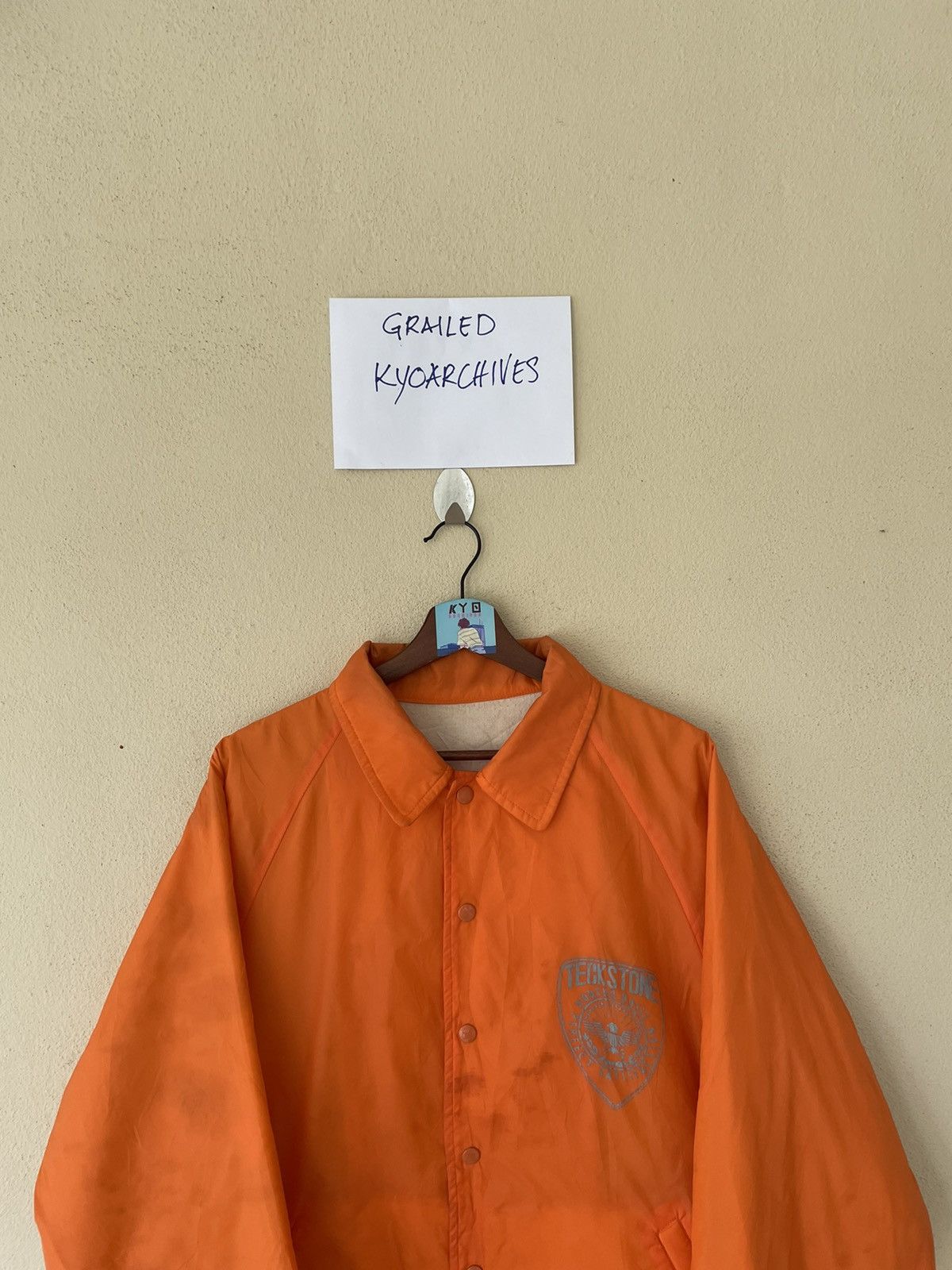 Japanese Brand EXHILARATION COACH JACKET Size US L / EU 52-54 / 3 - 5 Thumbnail