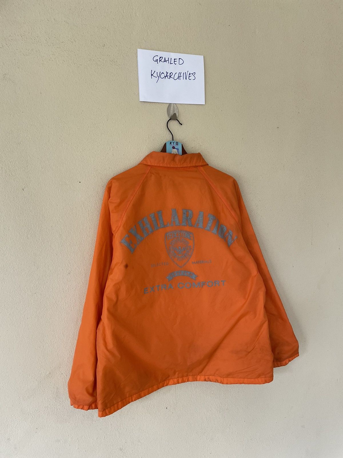 Japanese Brand EXHILARATION COACH JACKET Size US L / EU 52-54 / 3 - 4 Thumbnail