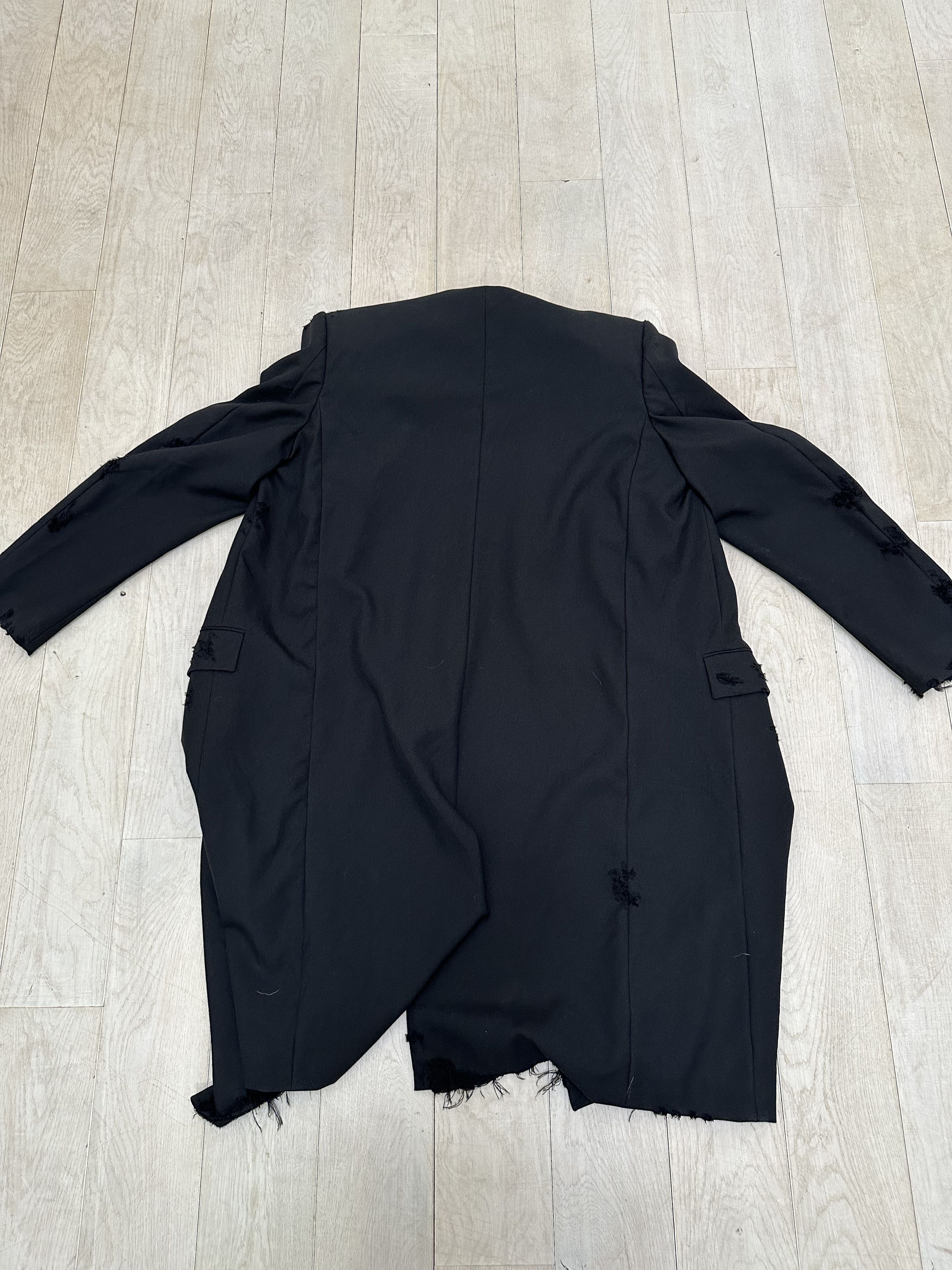 Balenciaga Iconic Oversized Ripped Coat Size US M / EU 48-50 / 2 - 6 Thumbnail