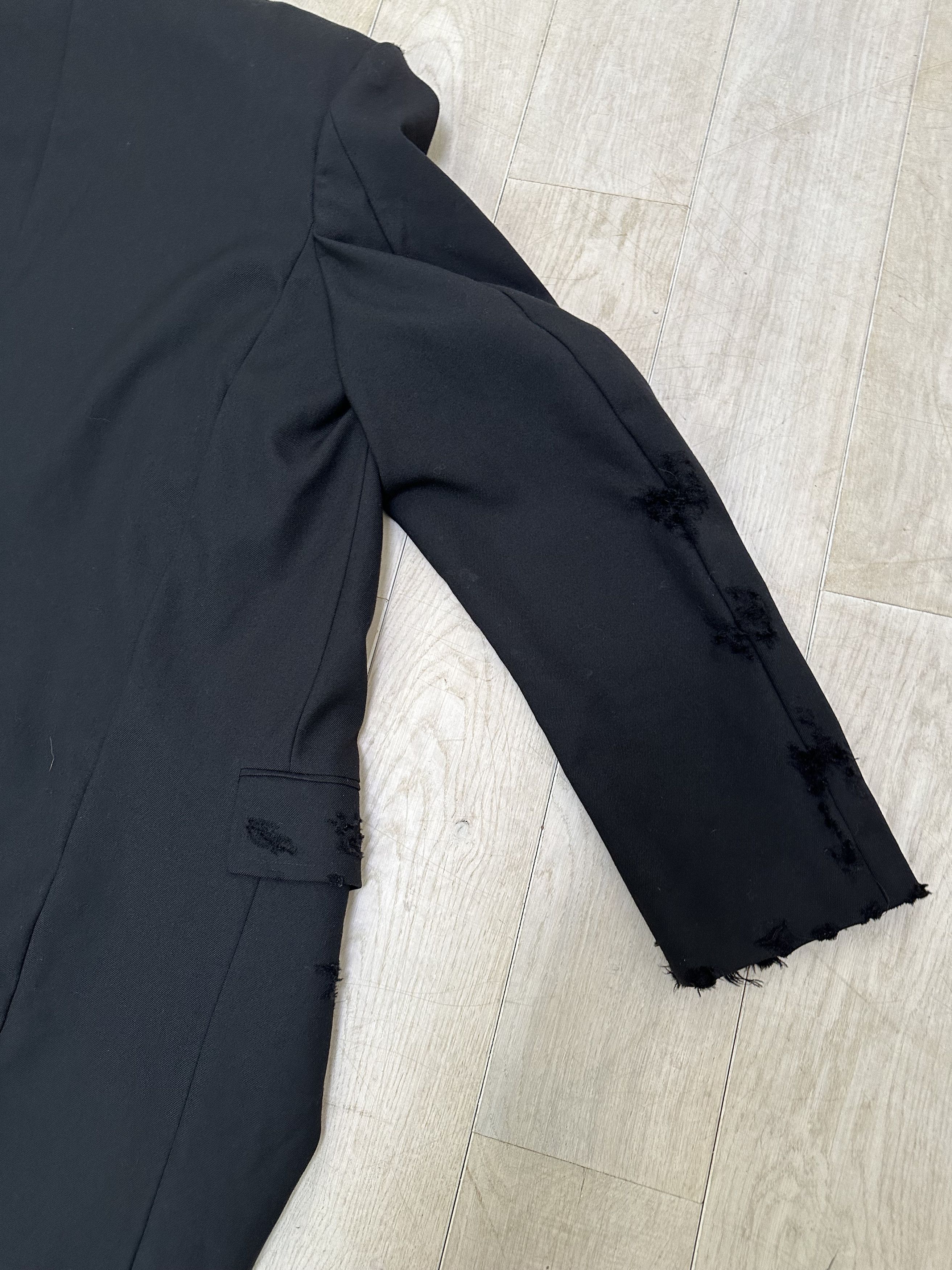 Balenciaga Iconic Oversized Ripped Coat Size US M / EU 48-50 / 2 - 7 Thumbnail