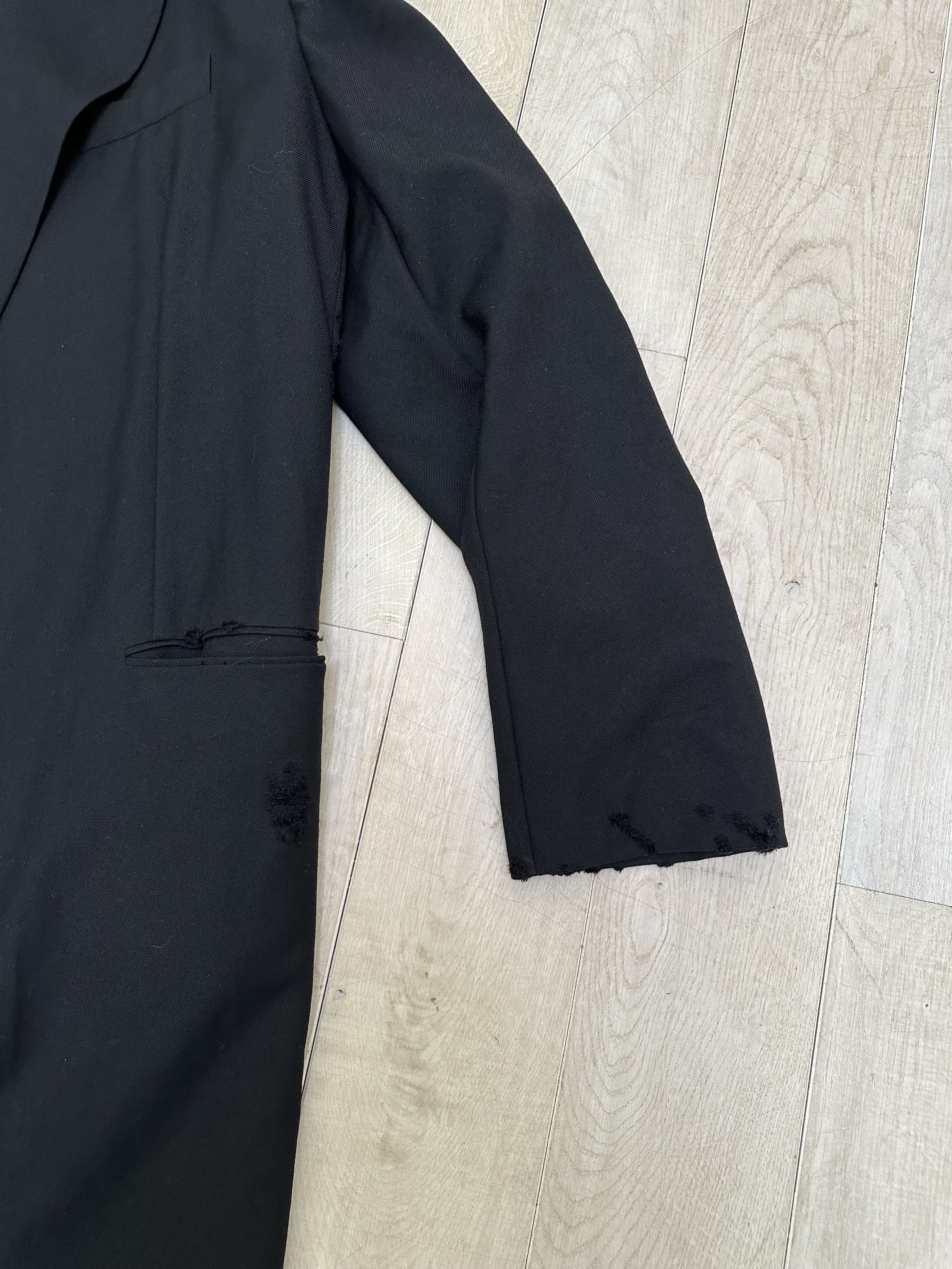 Balenciaga Iconic Oversized Ripped Coat Size US M / EU 48-50 / 2 - 3 Thumbnail