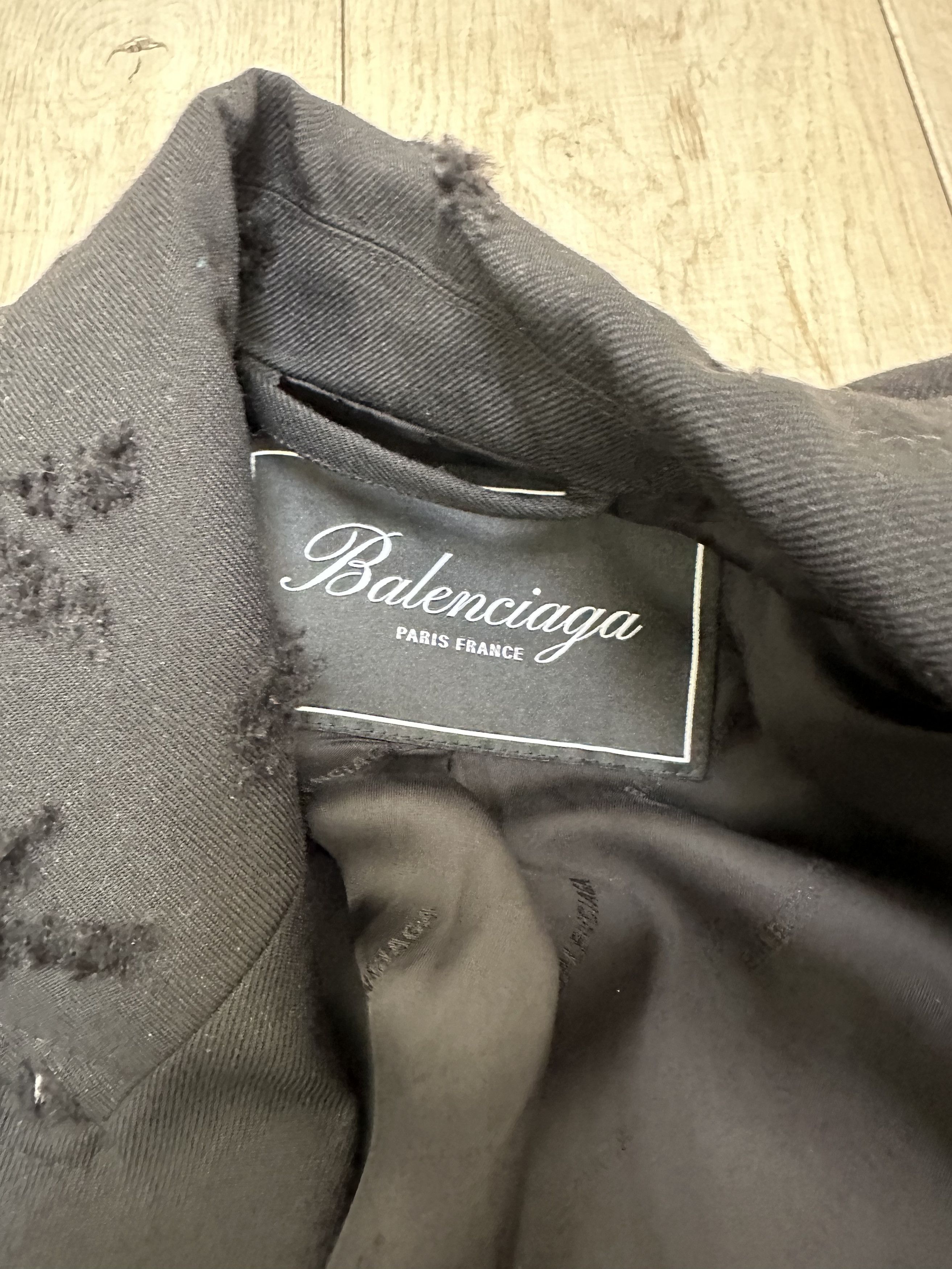 Balenciaga Iconic Oversized Ripped Coat Size US M / EU 48-50 / 2 - 5 Thumbnail