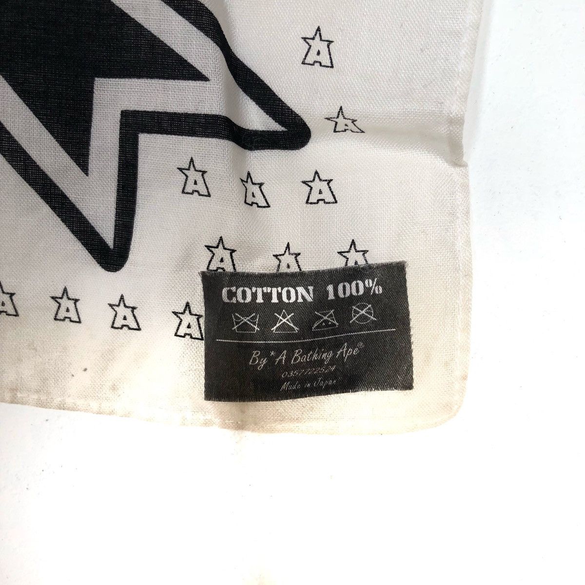 Bape A Bathing Ape Scarves Bandana New Old Stock Deathstock Size ONE SIZE - 3 Thumbnail
