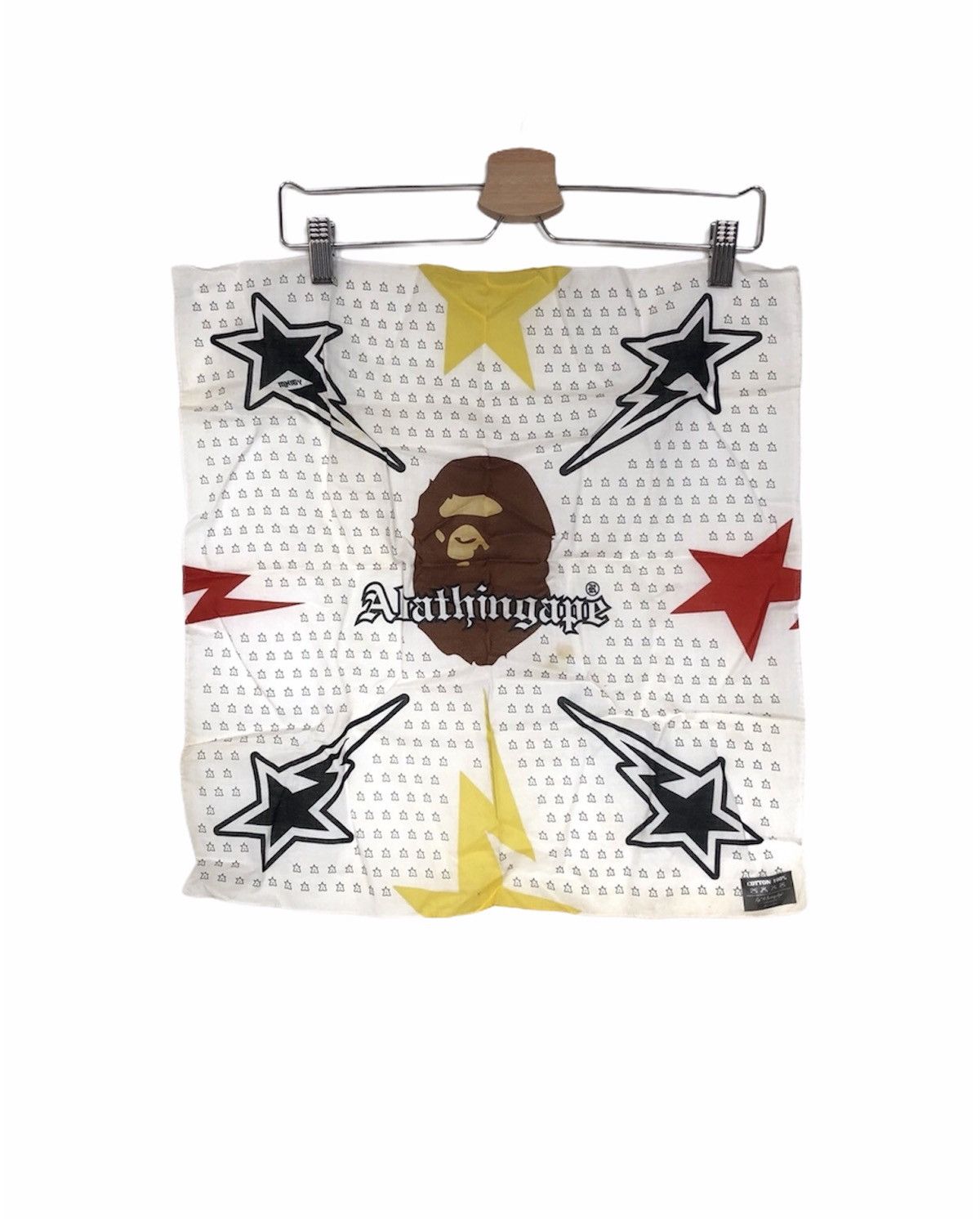 Bape A Bathing Ape Scarves Bandana New Old Stock Deathstock Size ONE SIZE - 1 Thumbnail