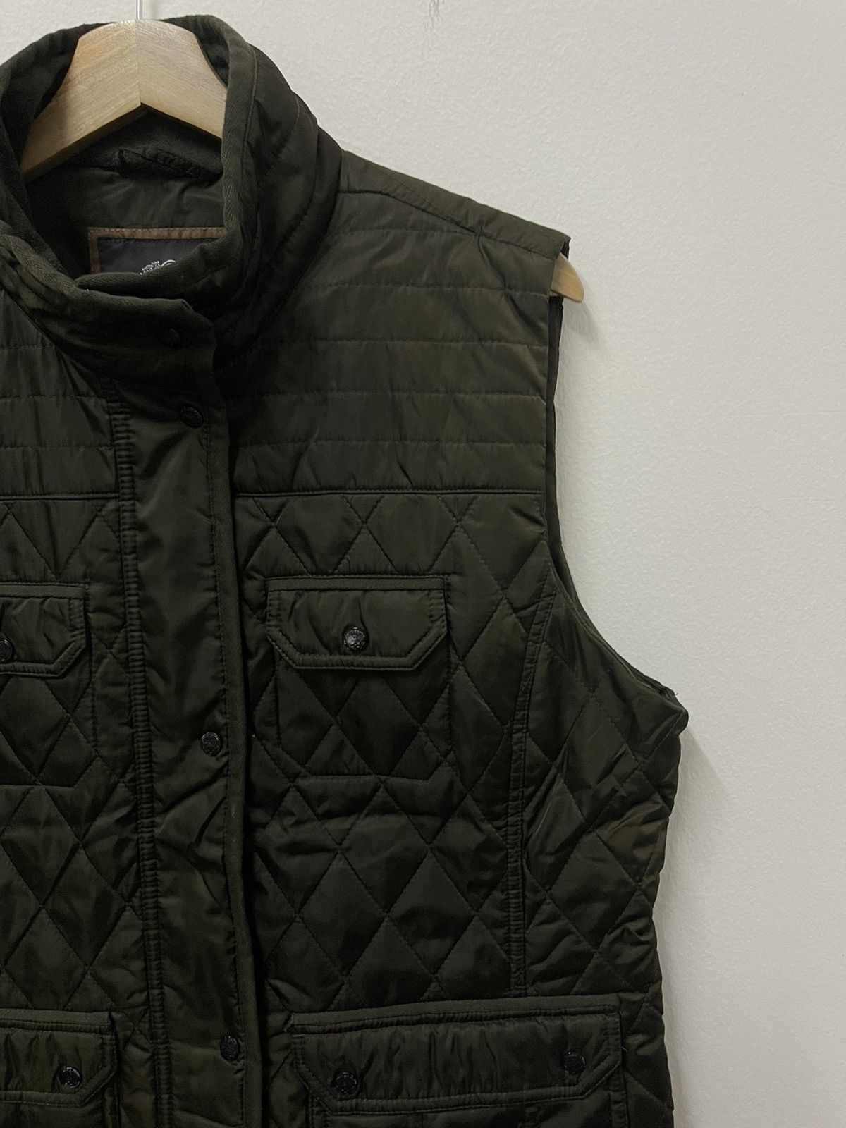 Japanese Brand × Vince Camuto × Vintage Vintage Vince Camuto Primaloft Military Style Zipper Vest Size US M / EU 48-50 / 2 - 3 Thumbnail