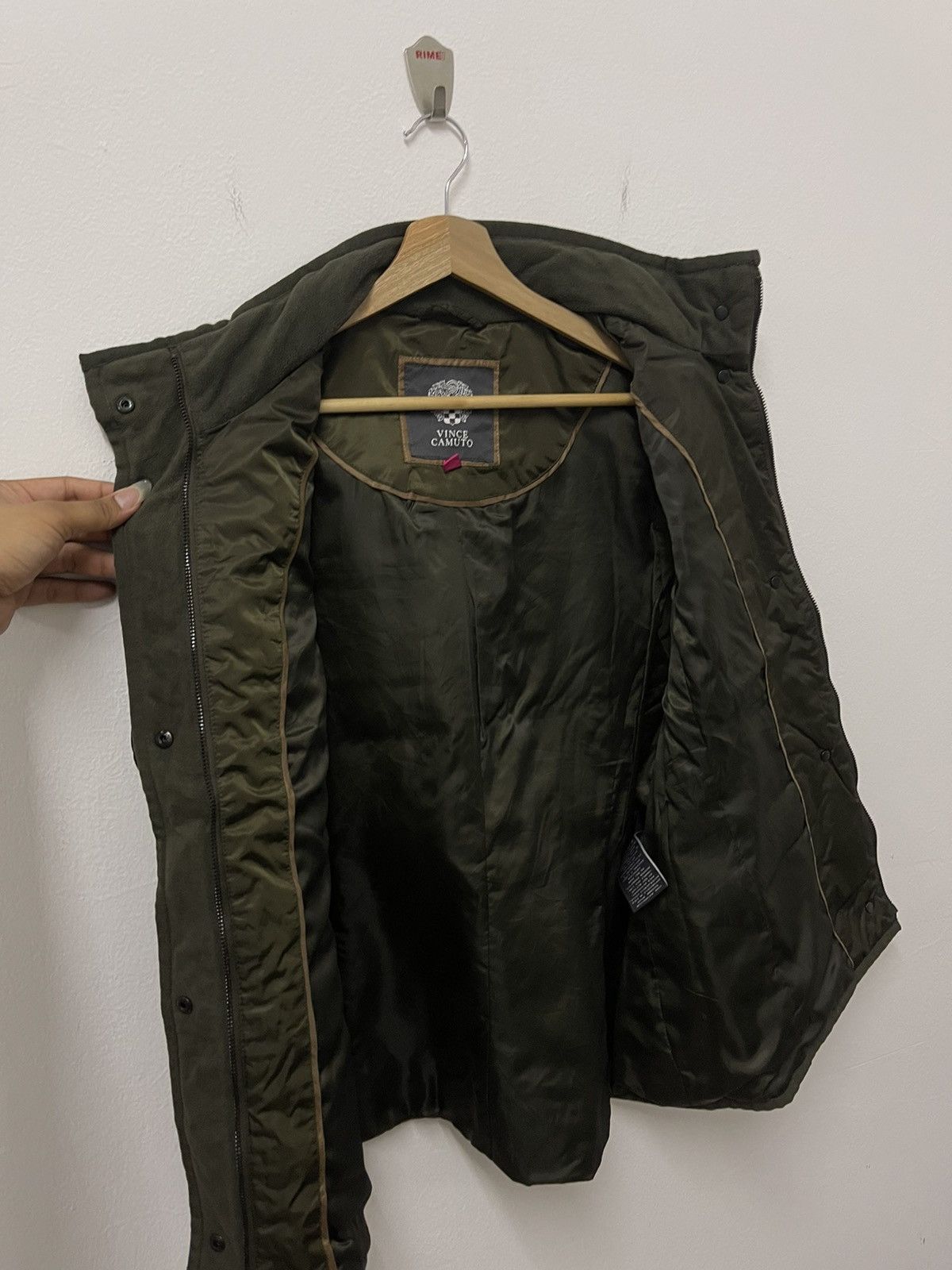 Japanese Brand × Vince Camuto × Vintage Vintage Vince Camuto Primaloft Military Style Zipper Vest Size US M / EU 48-50 / 2 - 8 Thumbnail