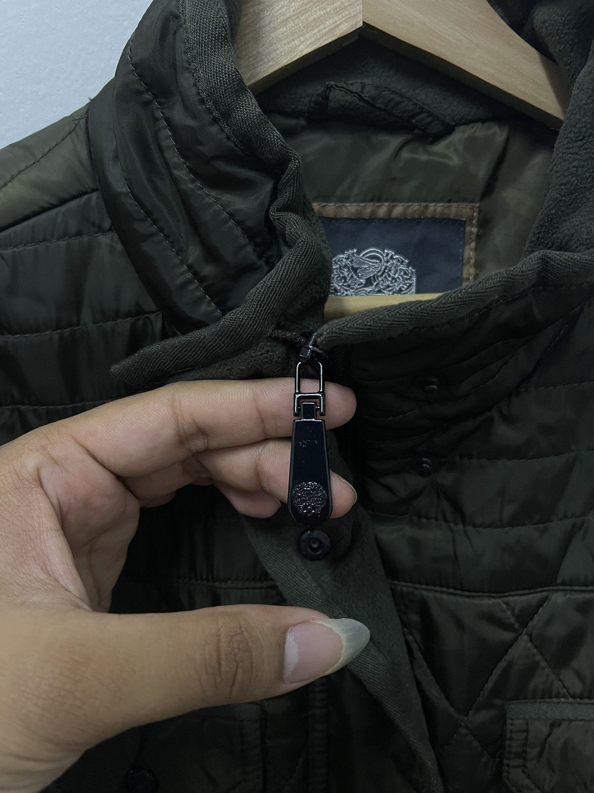 Japanese Brand × Vince Camuto × Vintage Vintage Vince Camuto Primaloft Military Style Zipper Vest Size US M / EU 48-50 / 2 - 7 Thumbnail