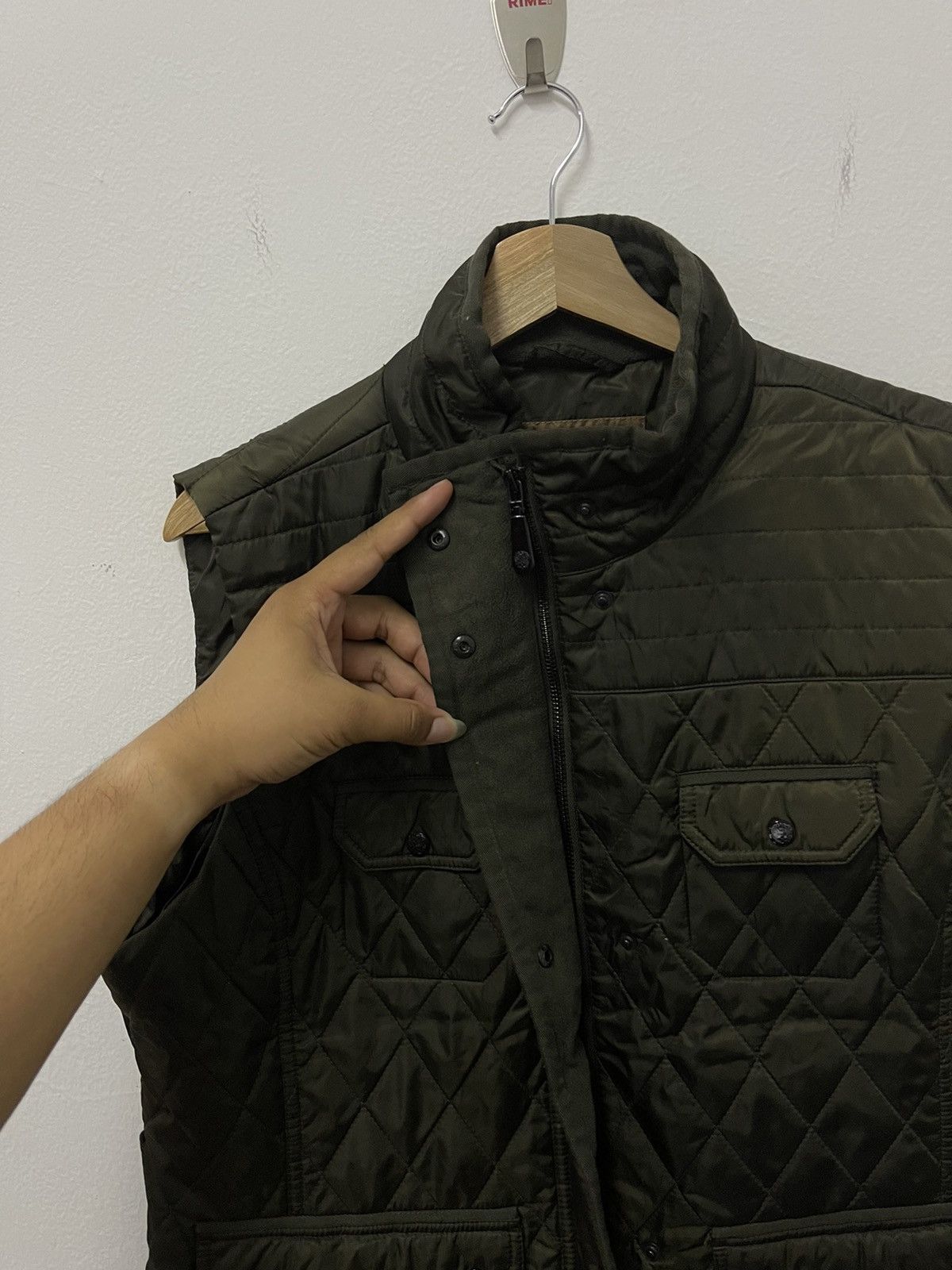 Japanese Brand × Vince Camuto × Vintage Vintage Vince Camuto Primaloft Military Style Zipper Vest Size US M / EU 48-50 / 2 - 6 Thumbnail