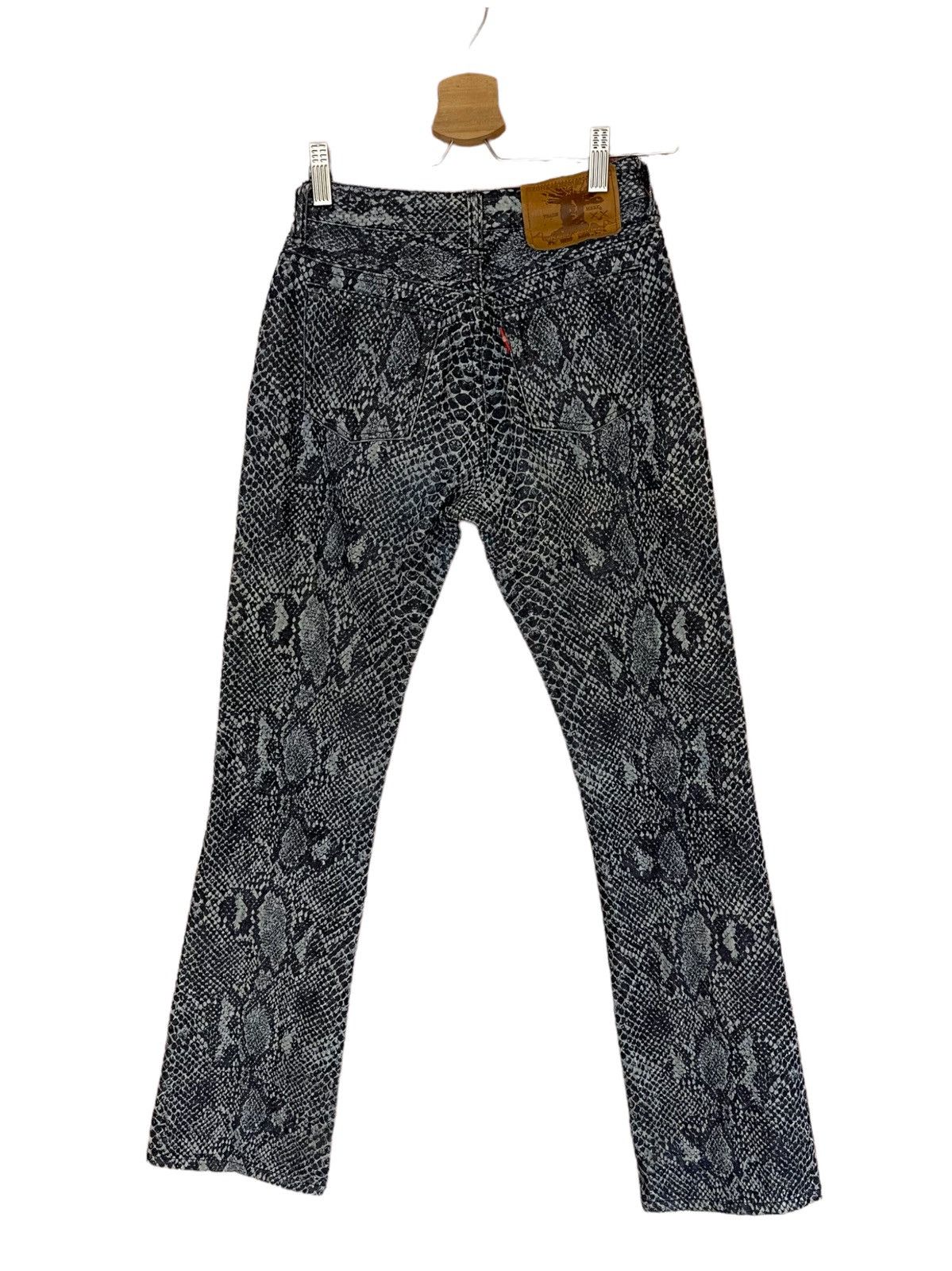 Japanese Brand ozone community tokyo snake printed jeans Size 24" / US 00 / IT 34 - 2 Thumbnail