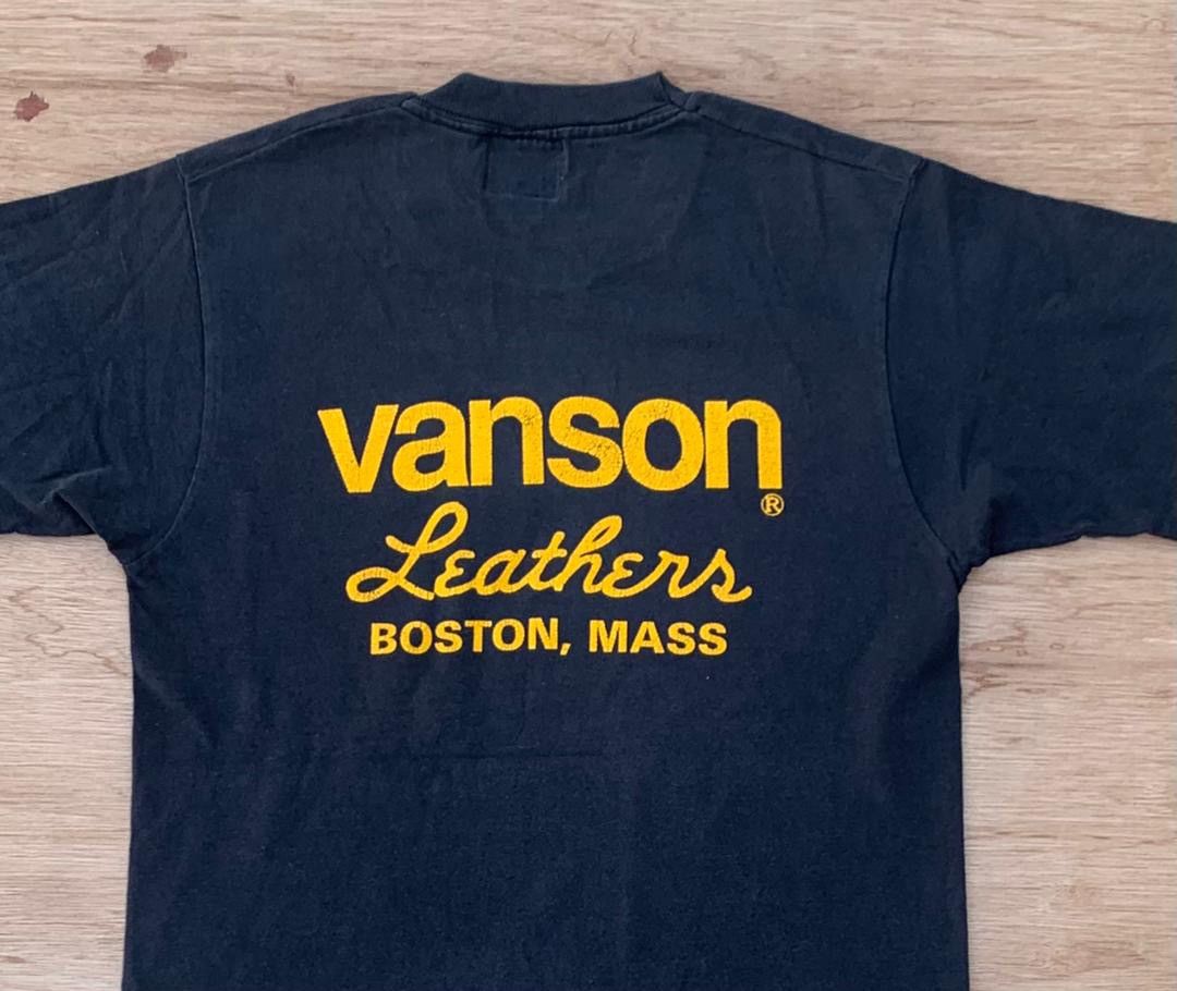 Vanson Leathers × Vintage vintage tee Vanson C3 Size US S / EU 44-46 / 1 - 2 Thumbnail