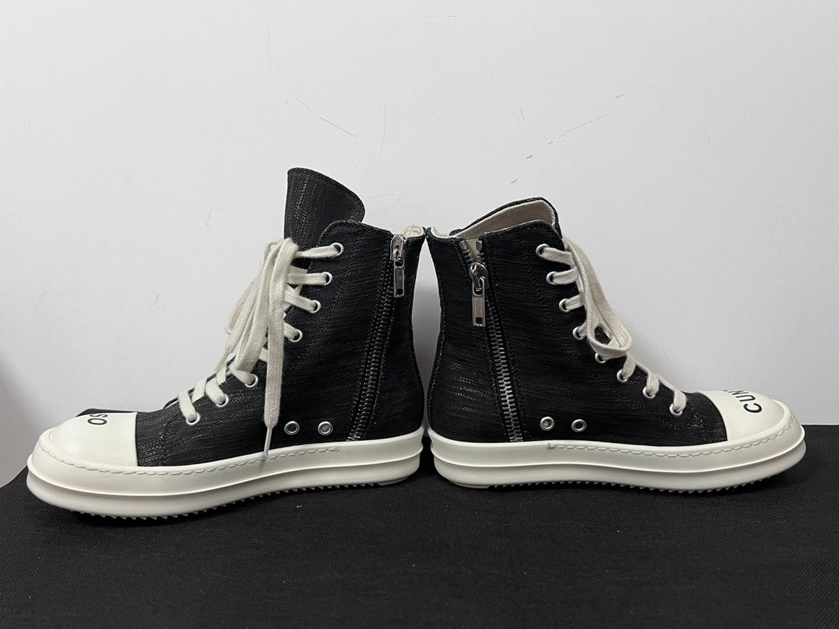 Rick Owens × Rick Owens Drkshdw Rick owens drkshdw so cunt ramones hi-top size35 Size US 5 / IT 35 - 5 Thumbnail