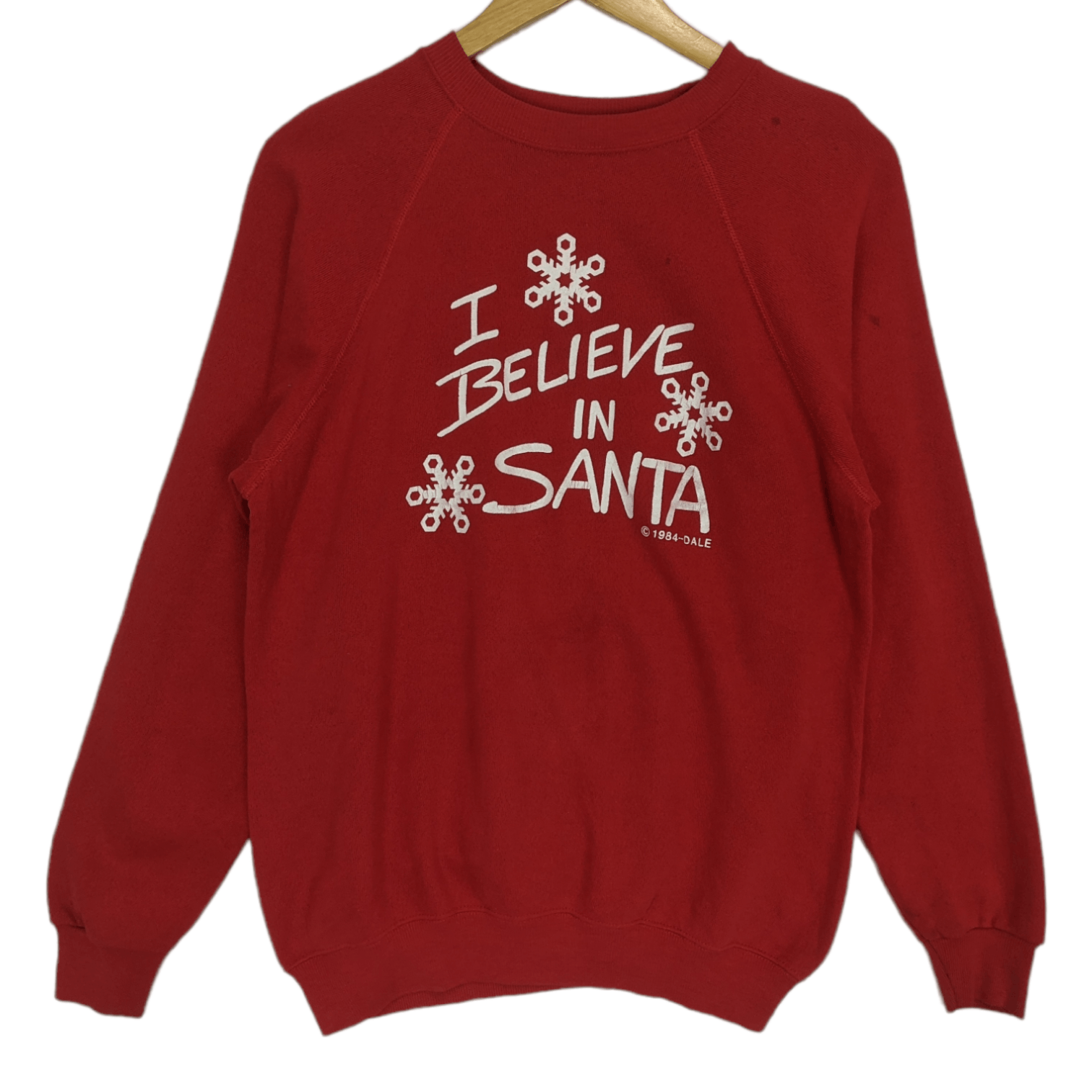 Hanes 80's HANES Santa Claus Christmas 1984 Dale Sweatshirt Size US M / EU 48-50 / 2 - 2 Thumbnail