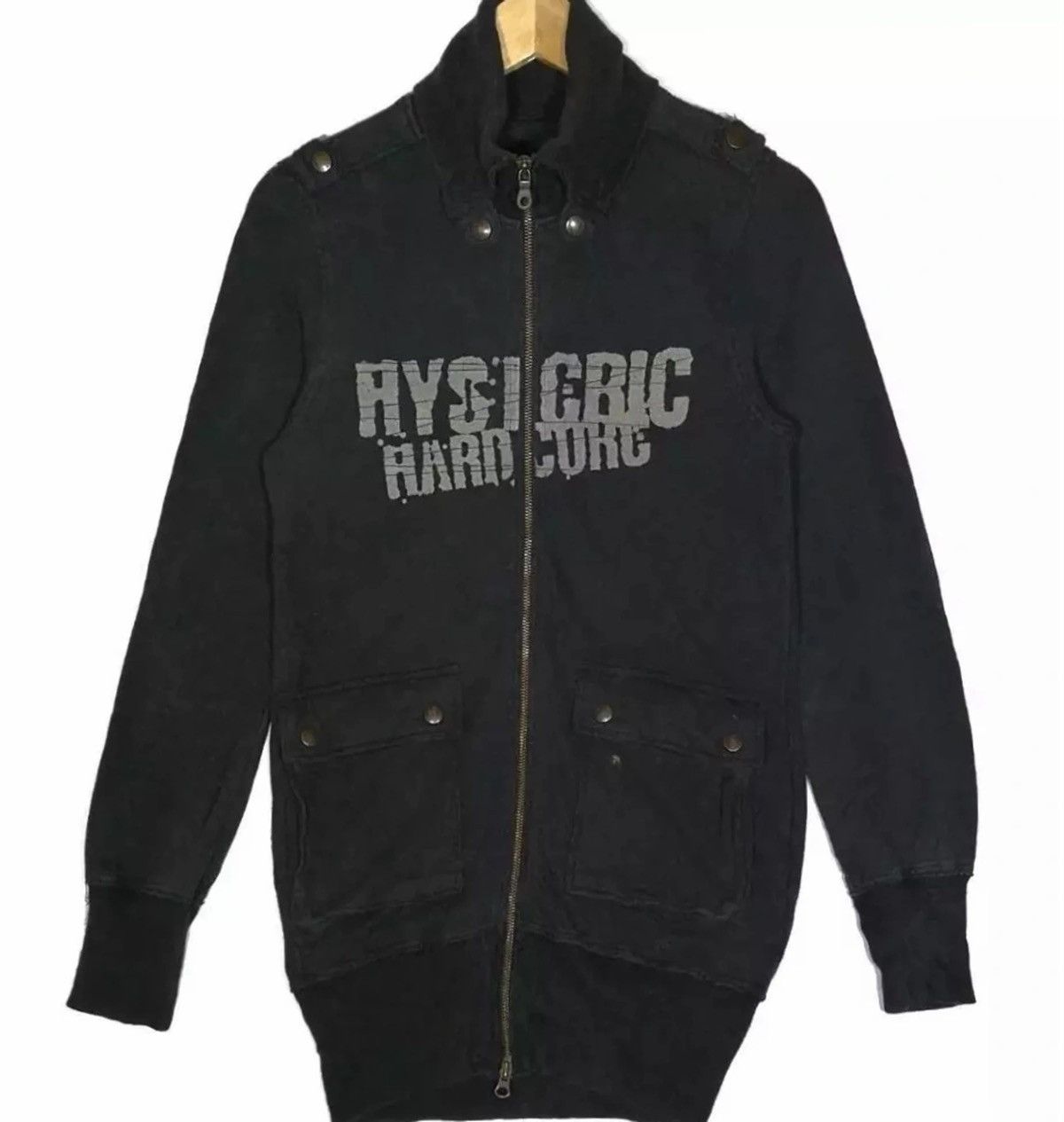 Hysteric Glamour hysteric glamour sweater full zipper japanese brand Size S / US 4 / IT 40 - 1 Thumbnail