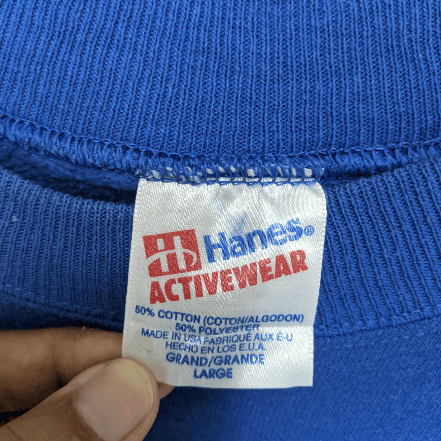 Hanes Vintage 90's THREE FEST 1993 Kirkpatrick Centre Sweatshirt Size US L / EU 52-54 / 3 - 8 Thumbnail