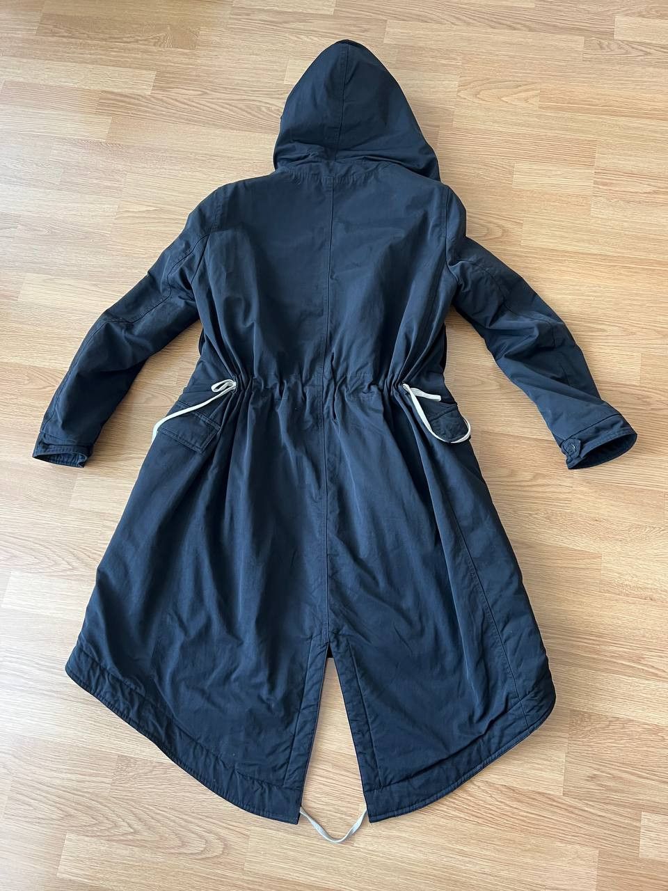 Rick Owens × Rick Owens Drkshdw Rick Owens Drkshdw Fishtail Parka Size S Size S / US 4 / IT 40 - 3 Thumbnail