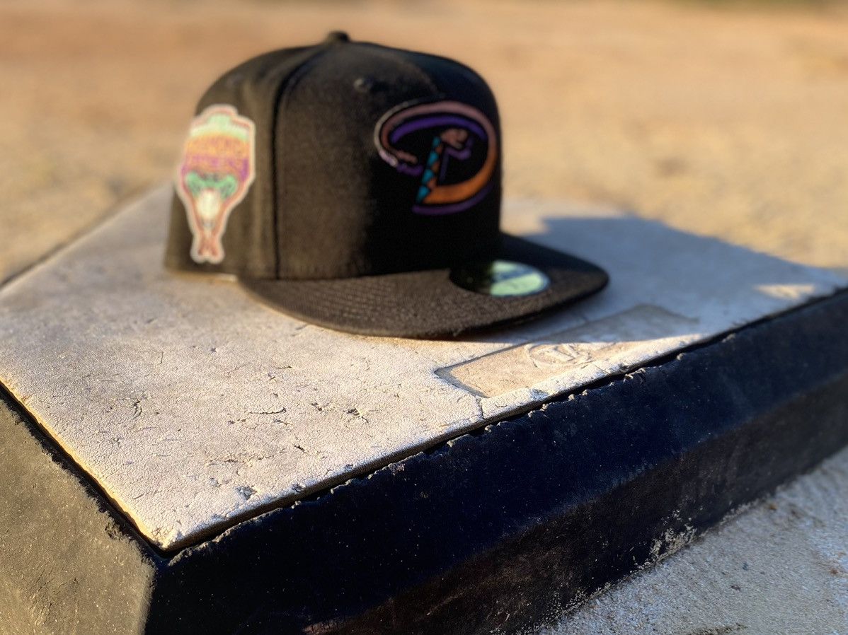 image of Hat Club x New Era Arizona Diamondbacks Fitted in Black, Men's