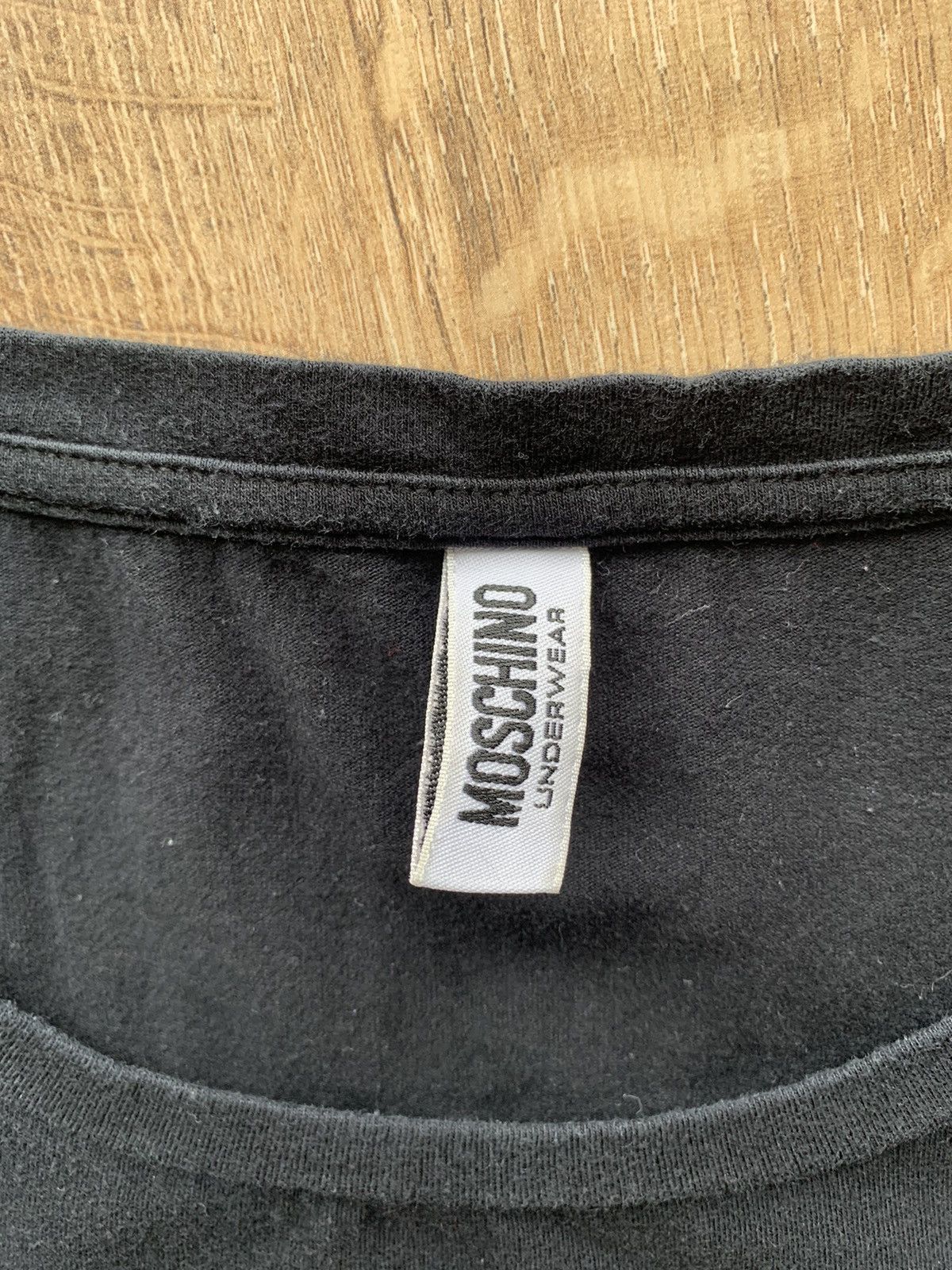 Moschino Moschino Underbear black t-shirt Size US M / EU 48-50 / 2 - 4 Thumbnail