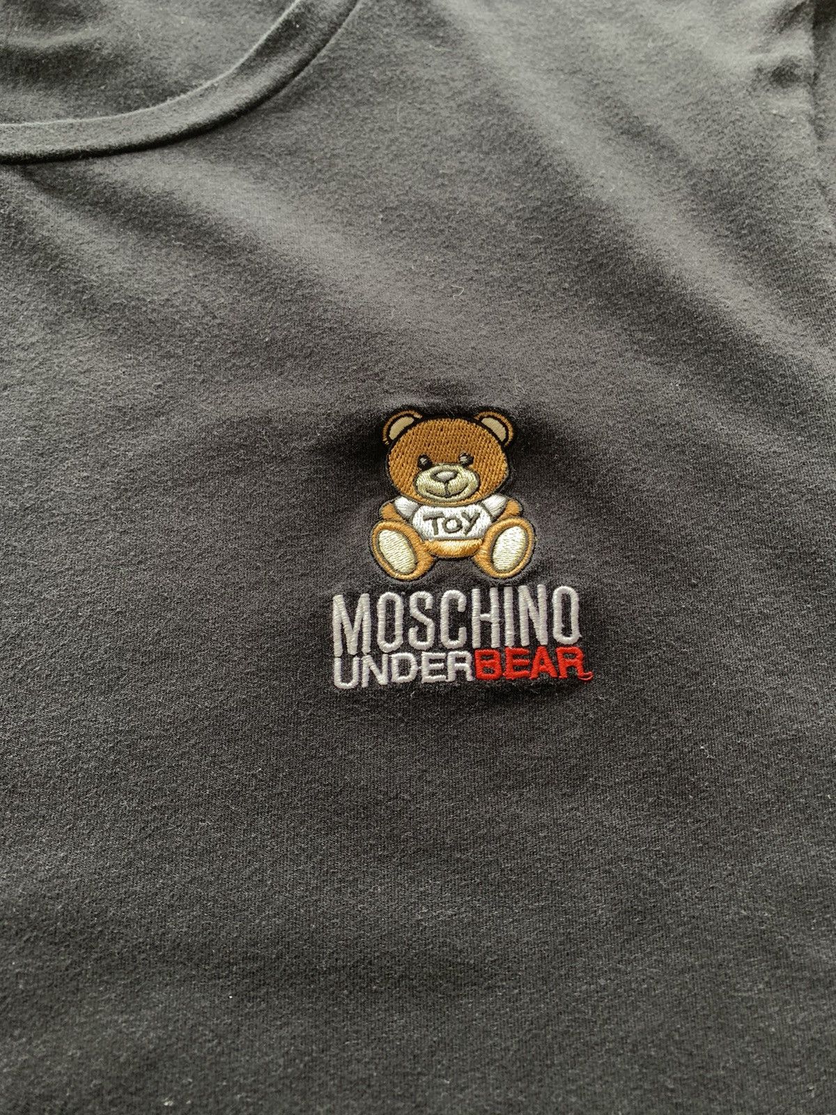 Moschino Moschino Underbear black t-shirt Size US M / EU 48-50 / 2 - 3 Thumbnail