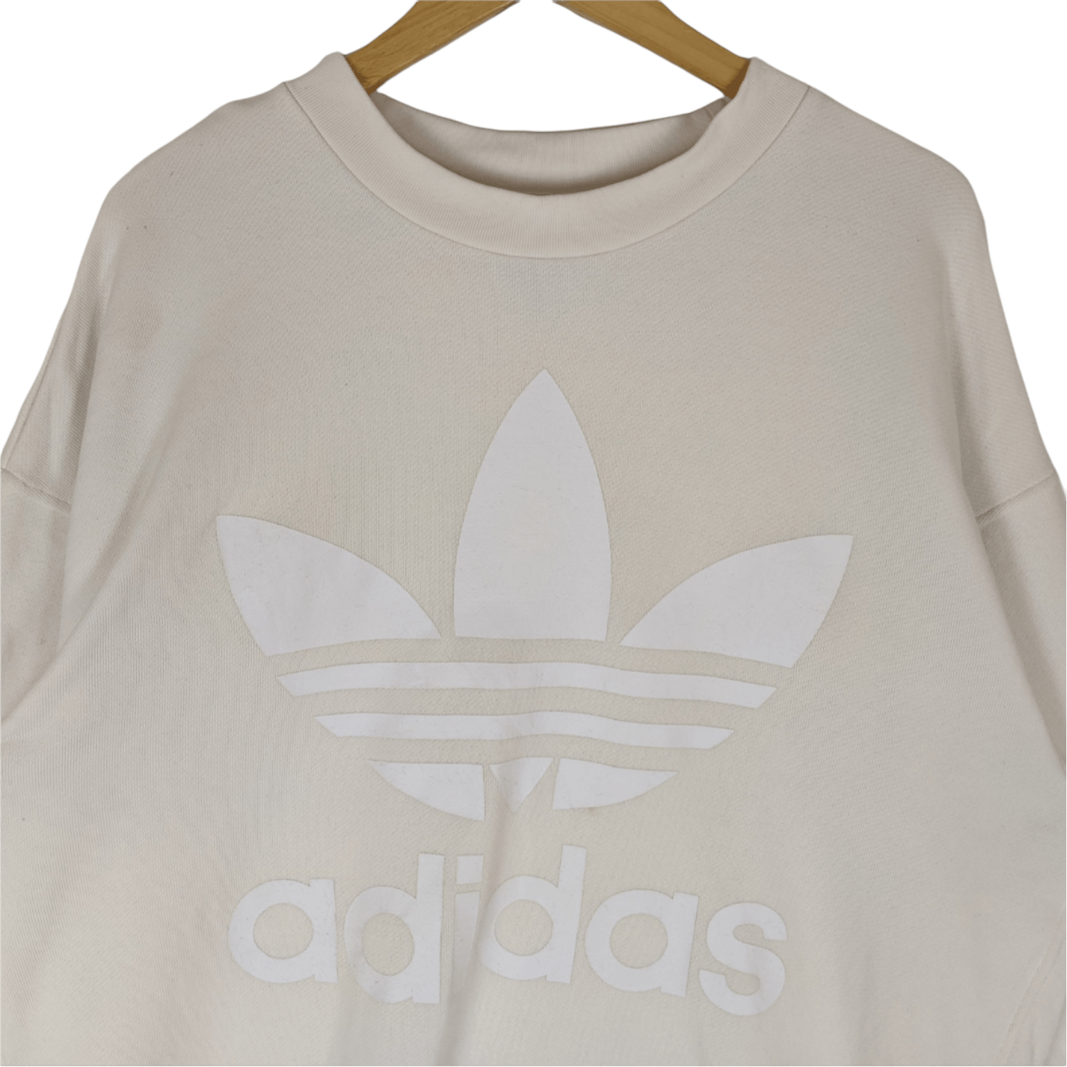 Adidas ADIDAS Trefoil Big Logo Jumper Sweatshirt Size US L / EU 52-54 / 3 - 4 Thumbnail