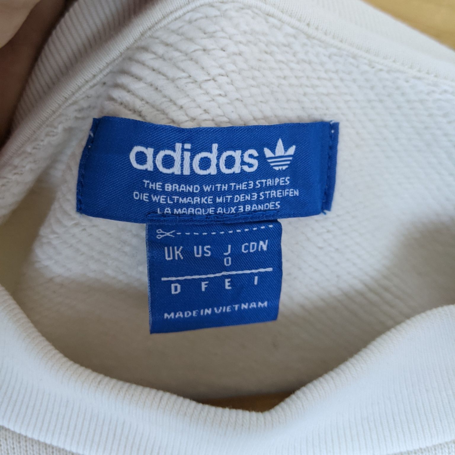 Adidas ADIDAS Trefoil Big Logo Jumper Sweatshirt Size US L / EU 52-54 / 3 - 9 Thumbnail