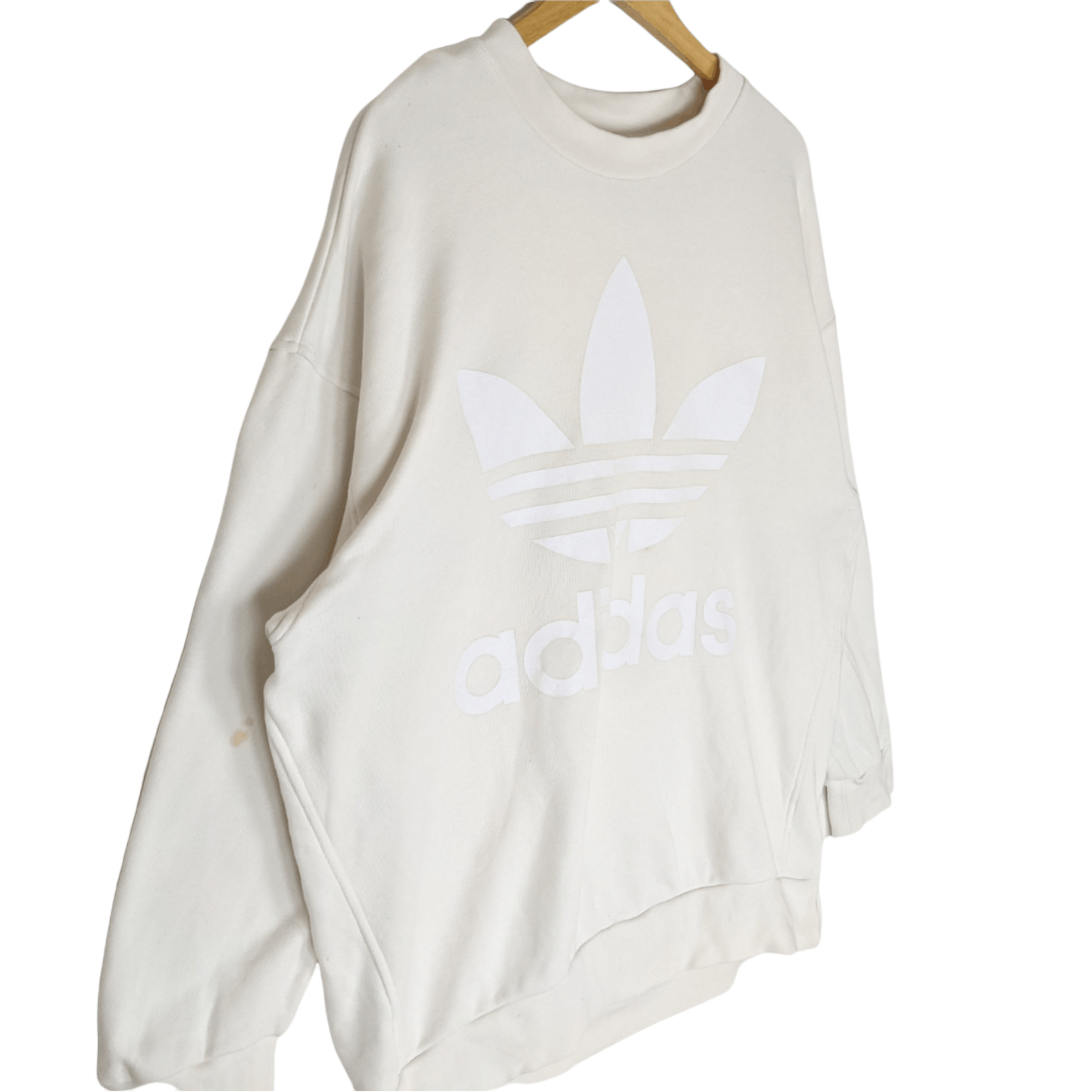 Adidas ADIDAS Trefoil Big Logo Jumper Sweatshirt Size US L / EU 52-54 / 3 - 3 Thumbnail